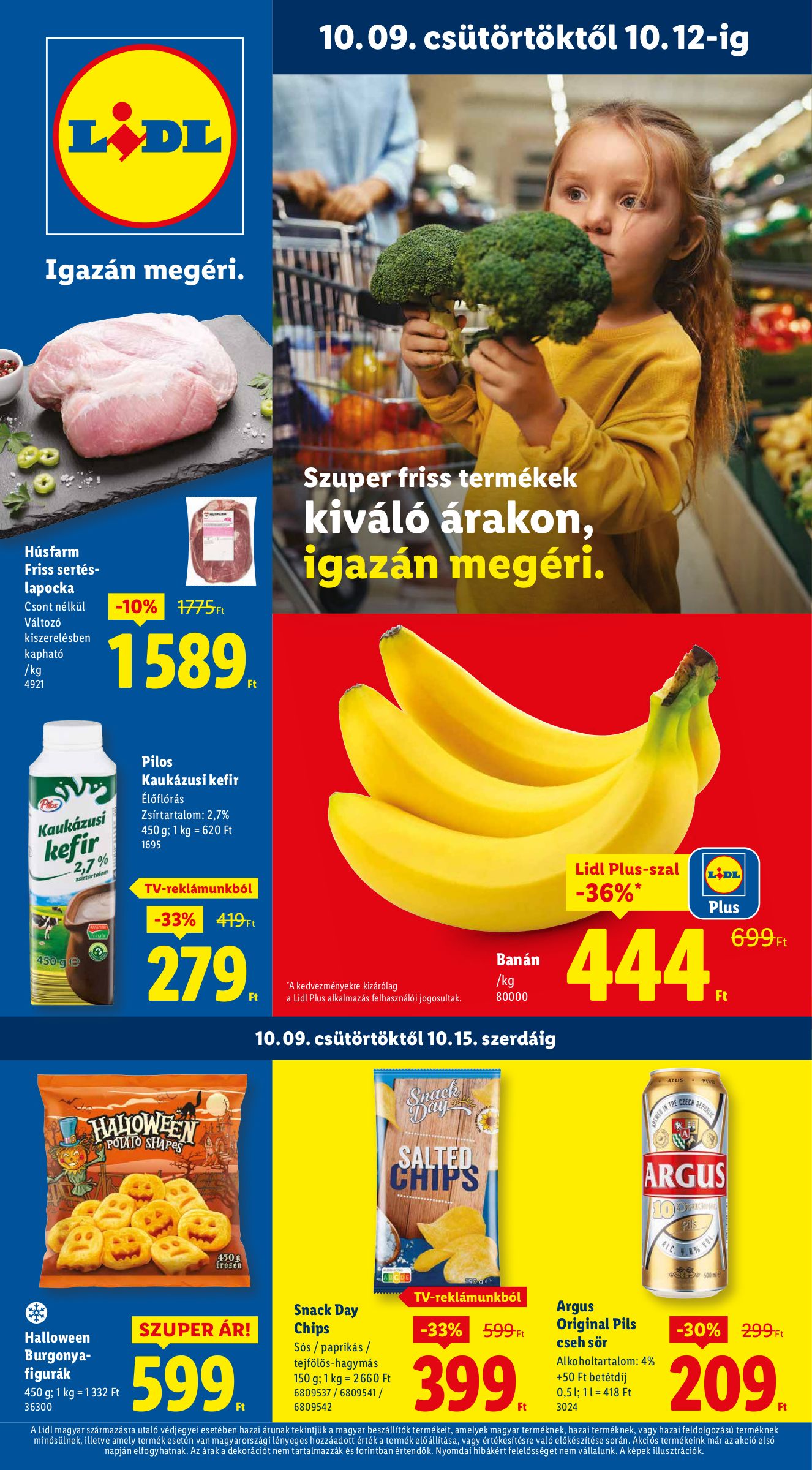 lidl - Lidl akciós újság, érvényes 10.09. - 10.15.