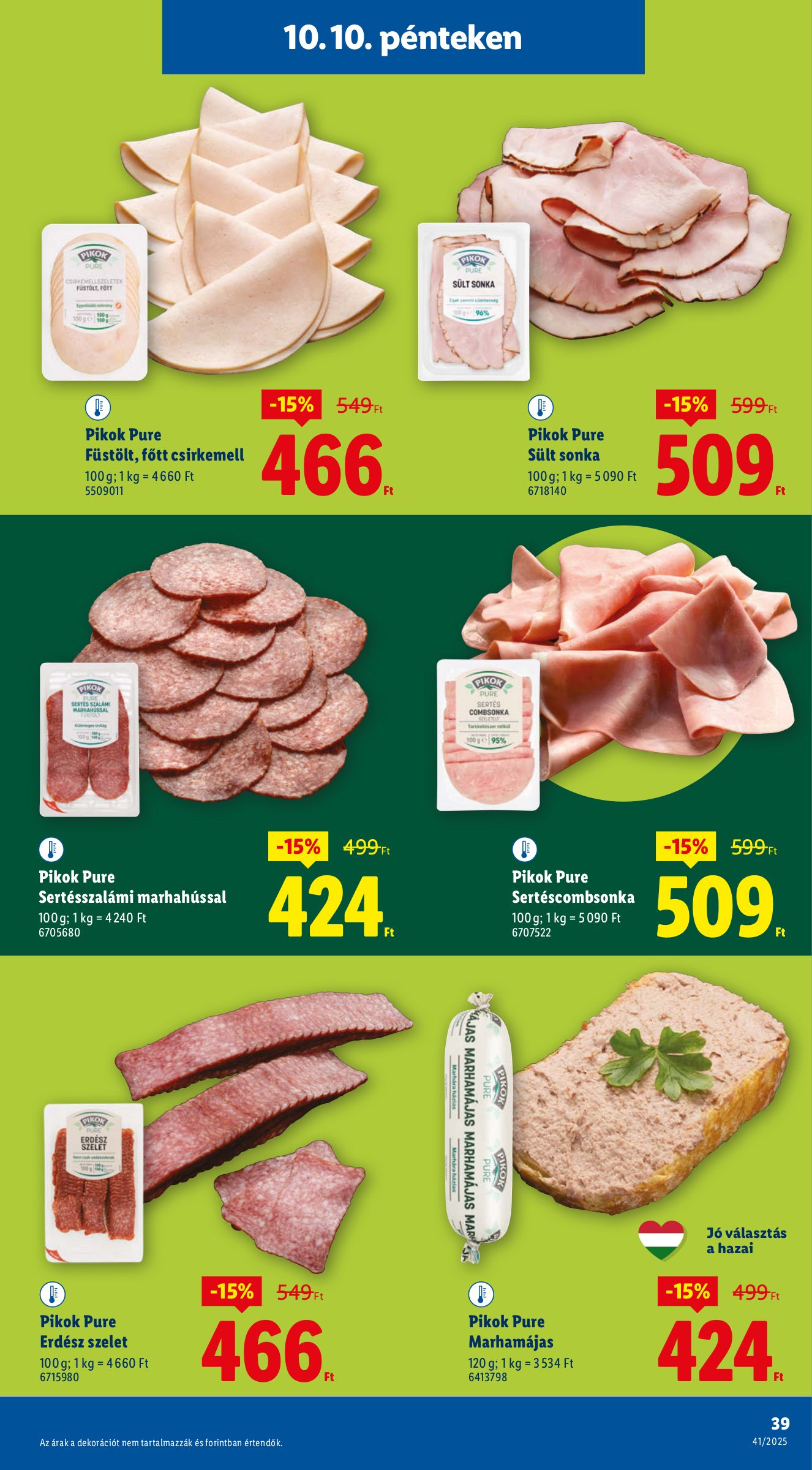lidl - Lidl akciós újság, érvényes 10.09. - 10.15. - page: 39
