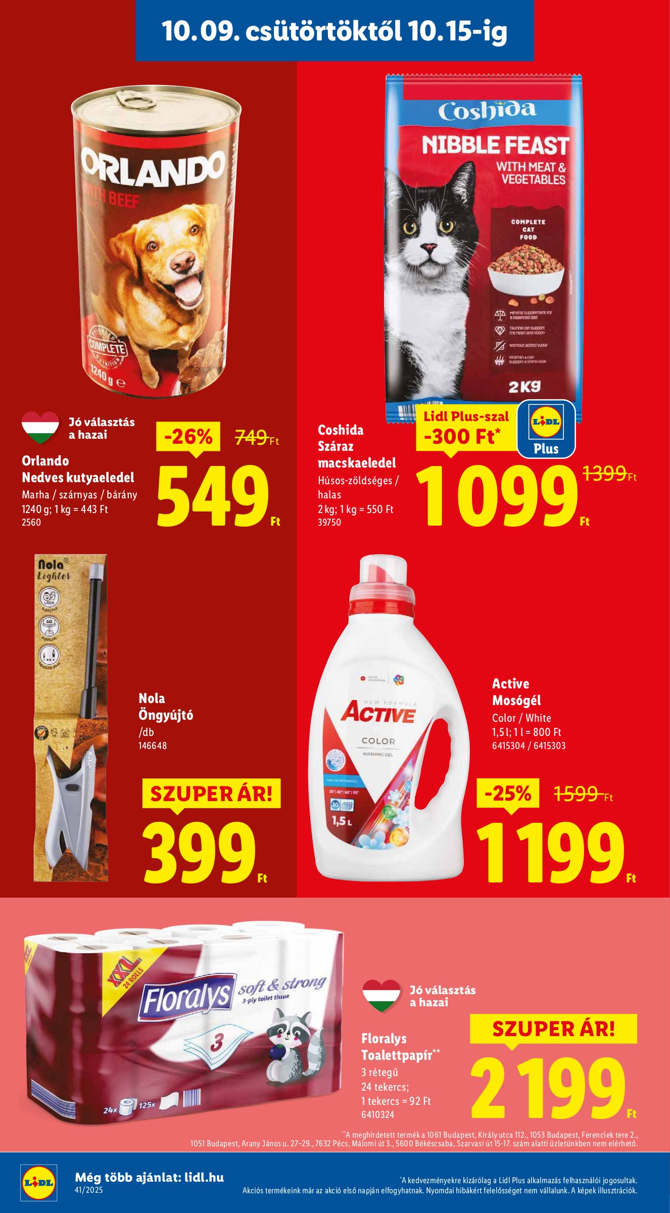 lidl - Lidl akciós újság, érvényes 10.09. - 10.15. - page: 16