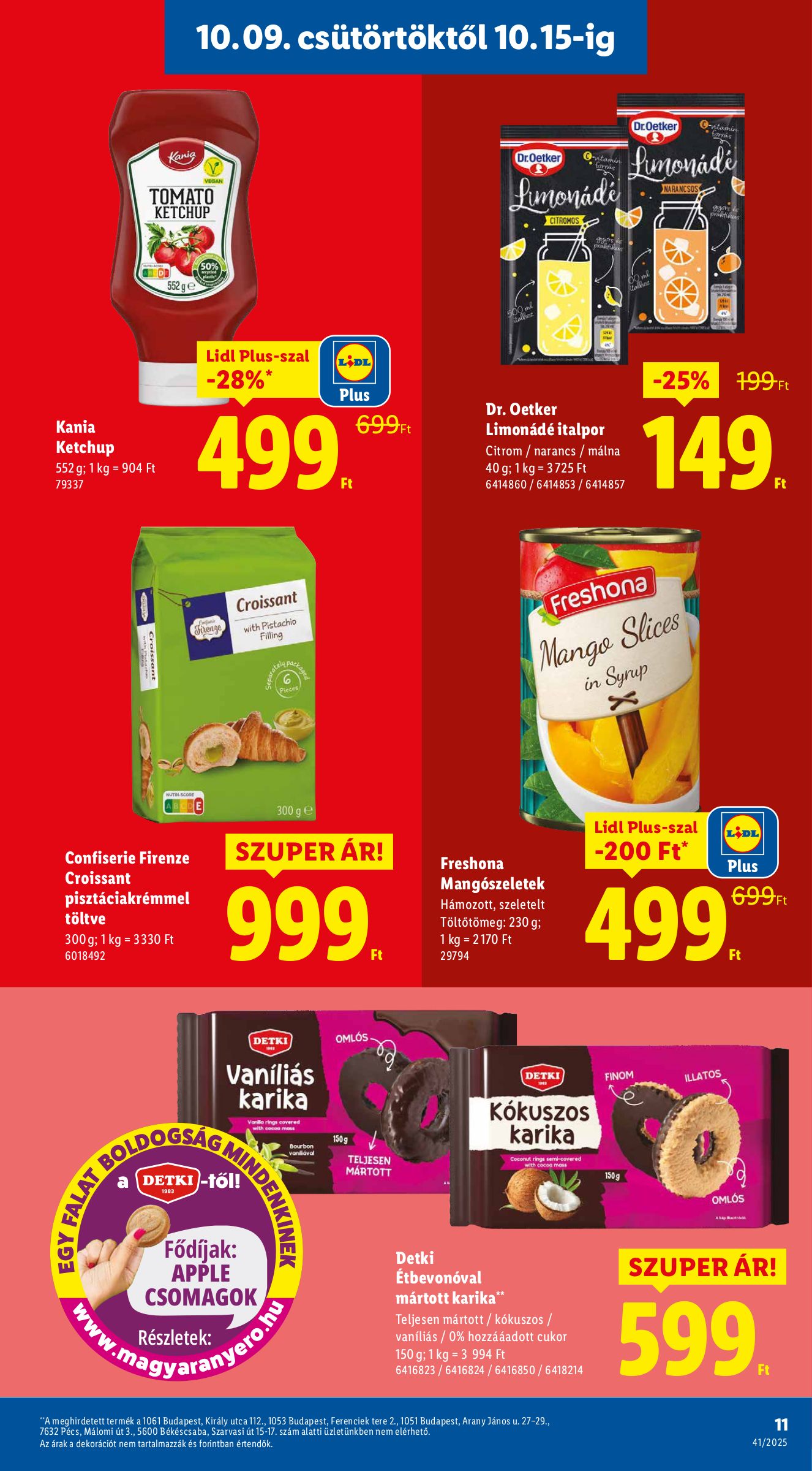 lidl - Lidl akciós újság, érvényes 10.09. - 10.15. - page: 11