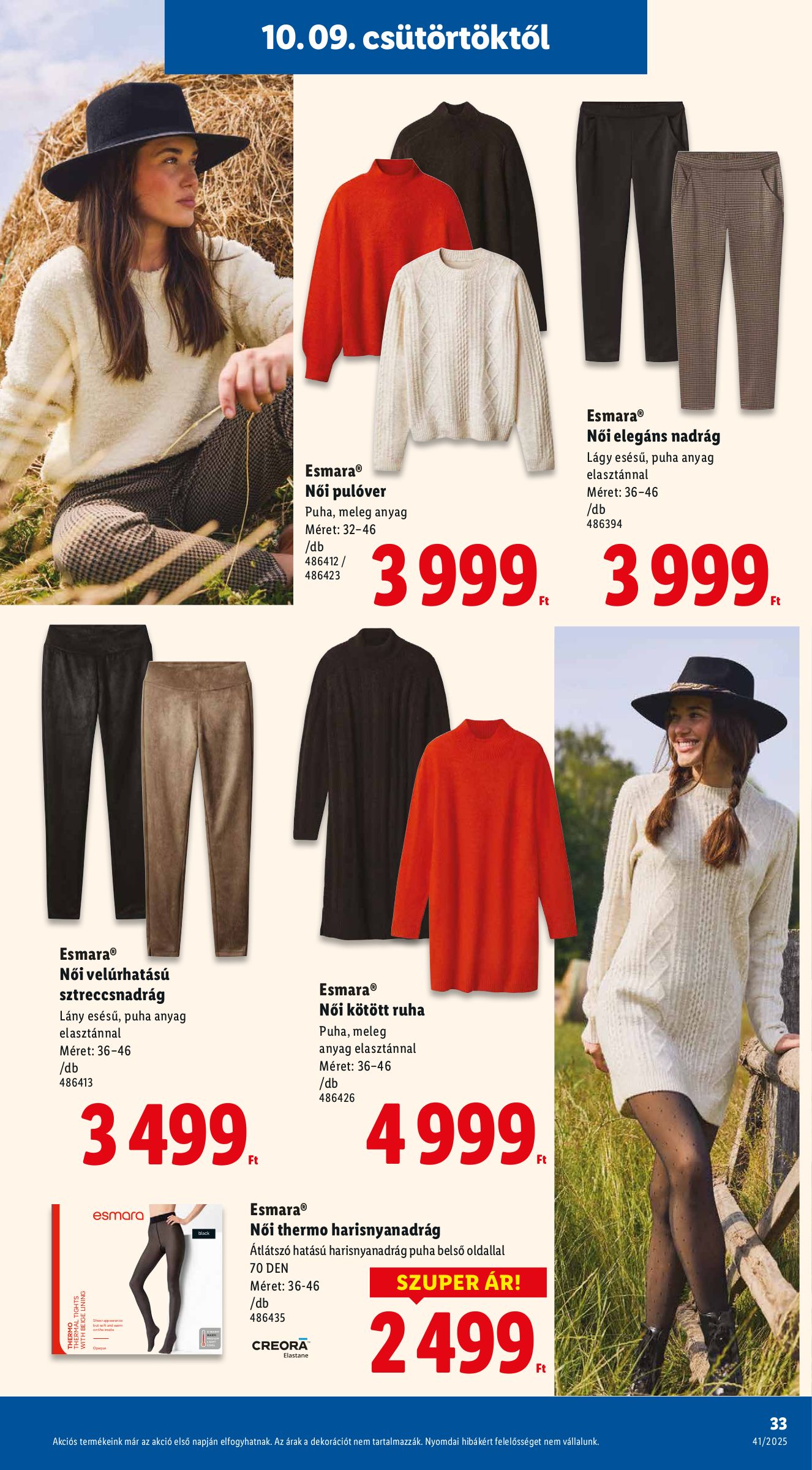 lidl - Lidl akciós újság, érvényes 10.09. - 10.15. - page: 33