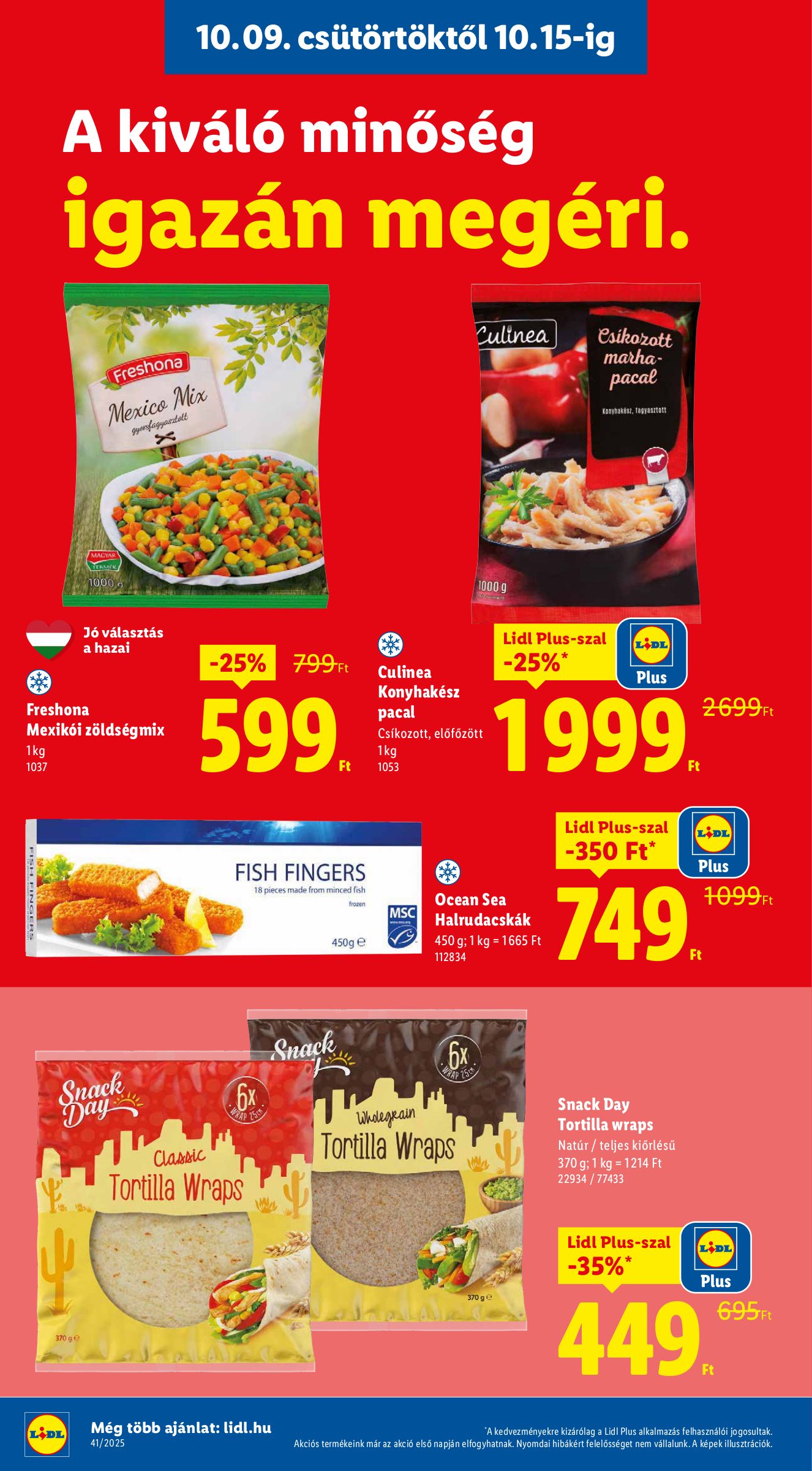lidl - Lidl akciós újság, érvényes 10.09. - 10.15. - page: 10