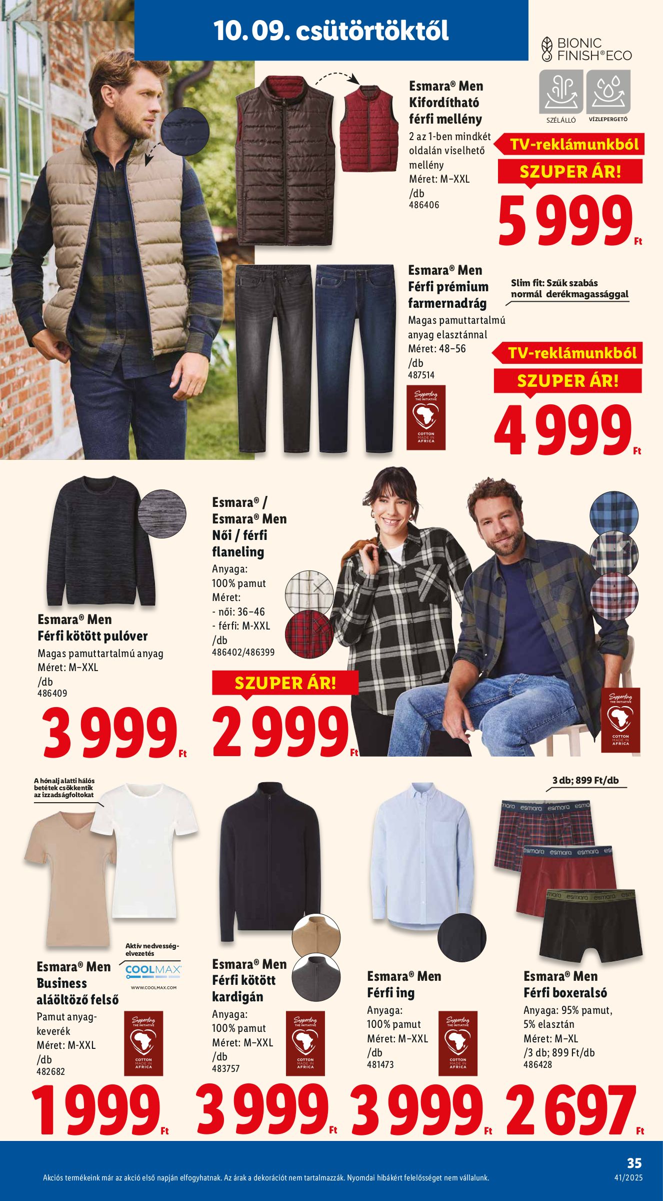 lidl - Lidl akciós újság, érvényes 10.09. - 10.15. - page: 35