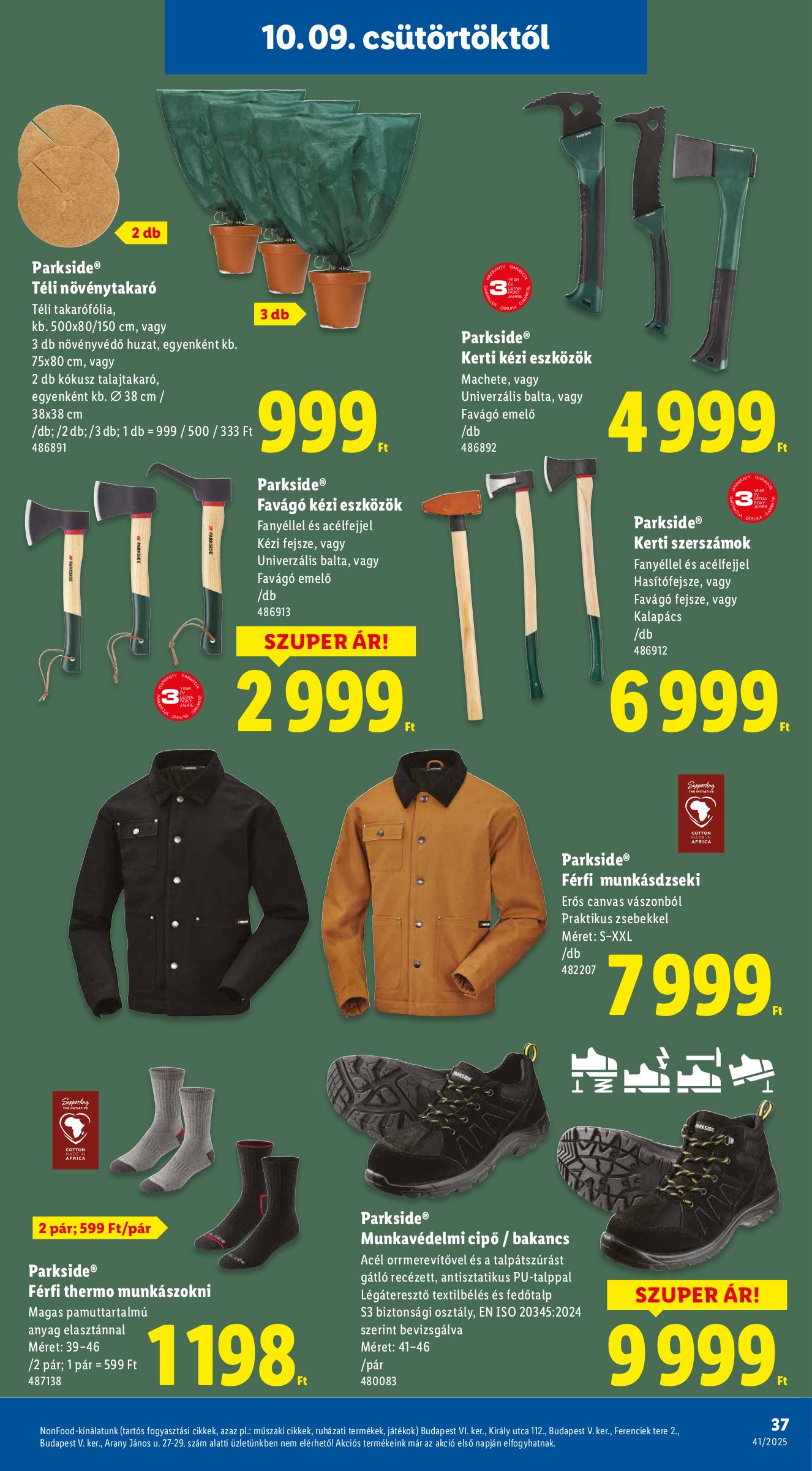 lidl - Lidl akciós újság, érvényes 10.09. - 10.15. - page: 37
