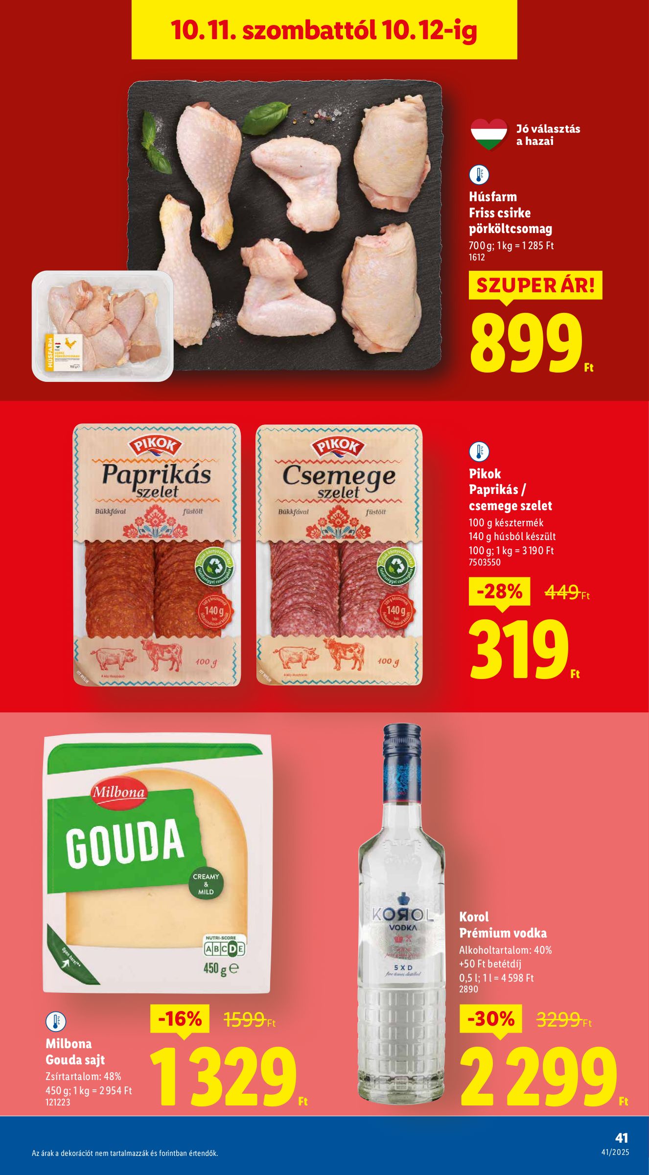 lidl - Lidl akciós újság, érvényes 10.09. - 10.15. - page: 41
