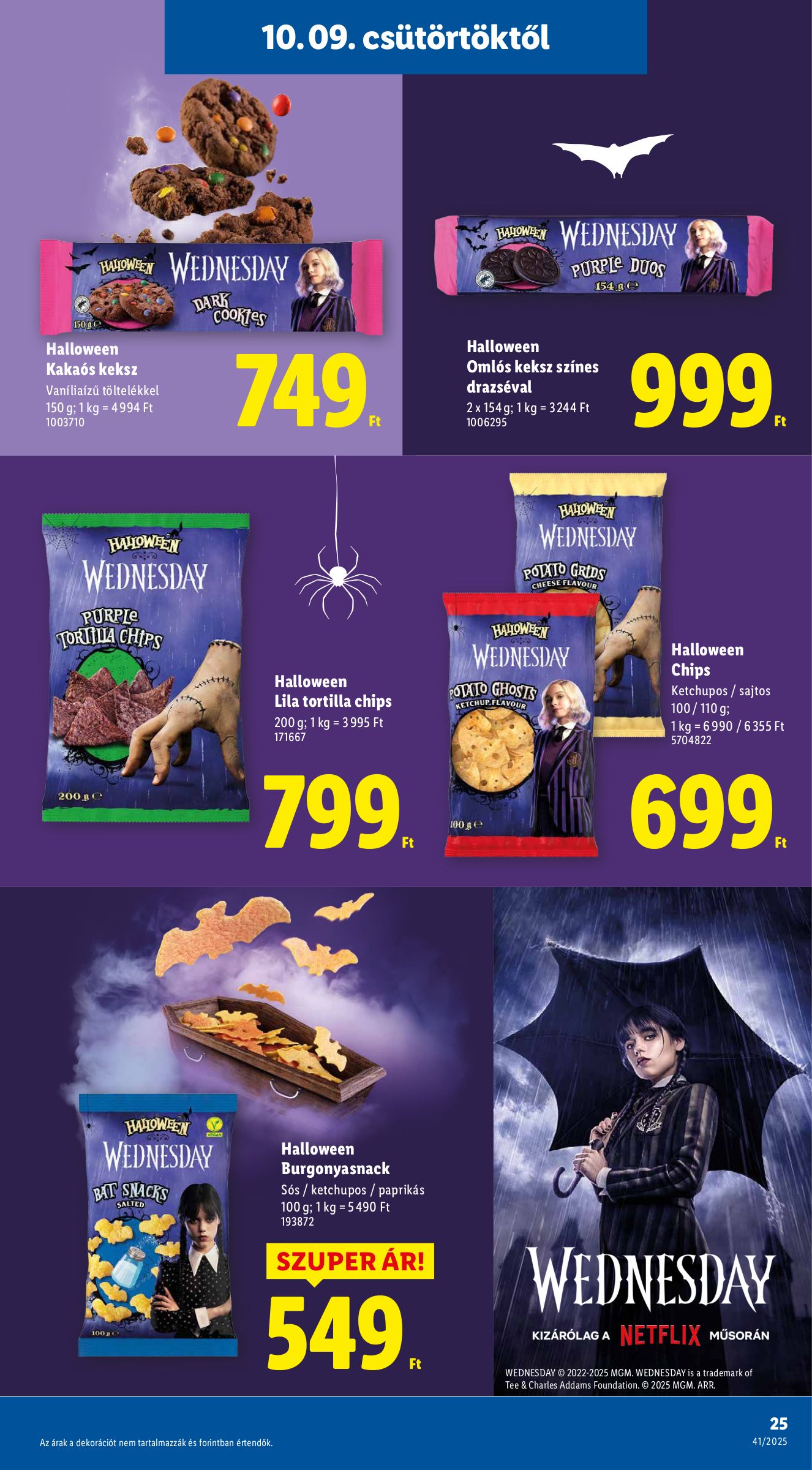 lidl - Lidl akciós újság, érvényes 10.09. - 10.15. - page: 25