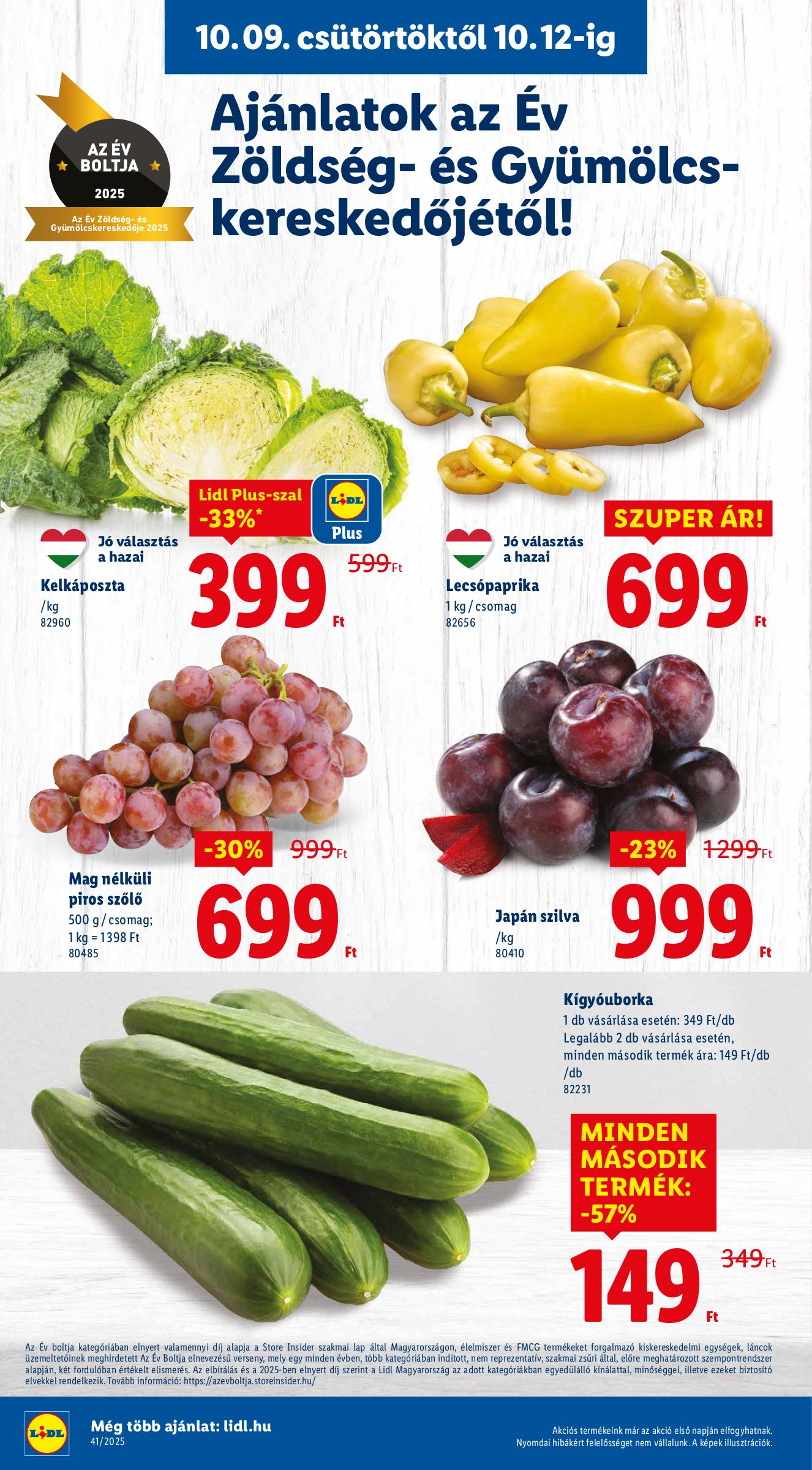 lidl - Lidl akciós újság, érvényes 10.09. - 10.15. - page: 4