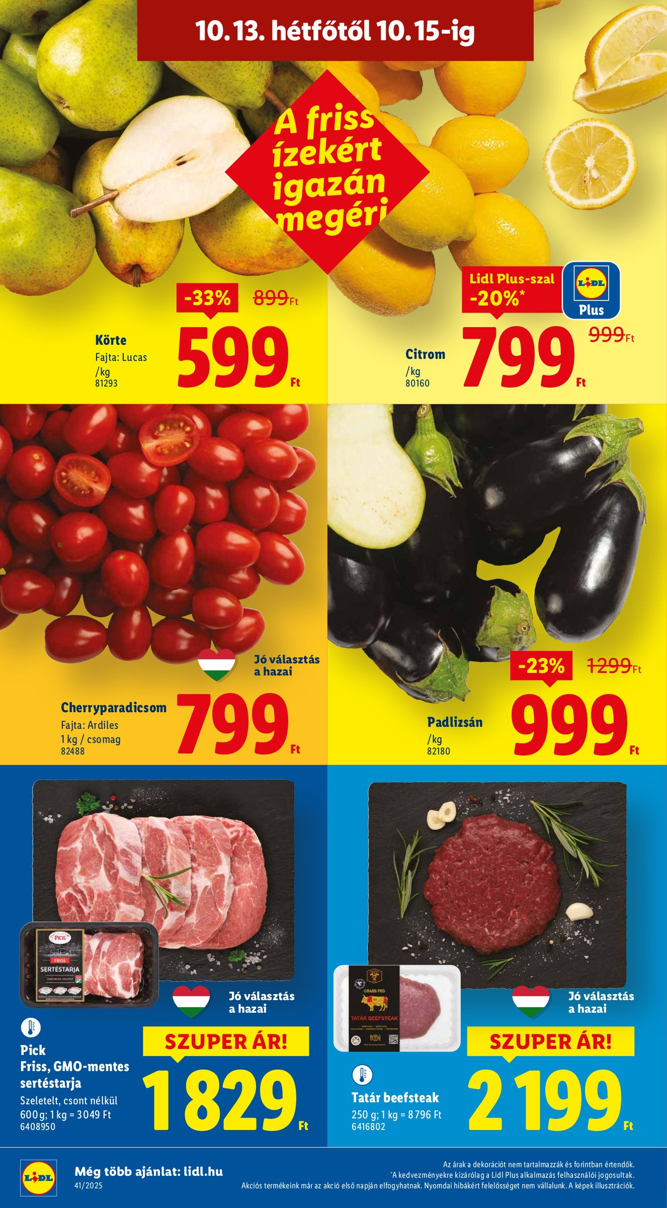 lidl - Lidl akciós újság, érvényes 10.09. - 10.15. - page: 54