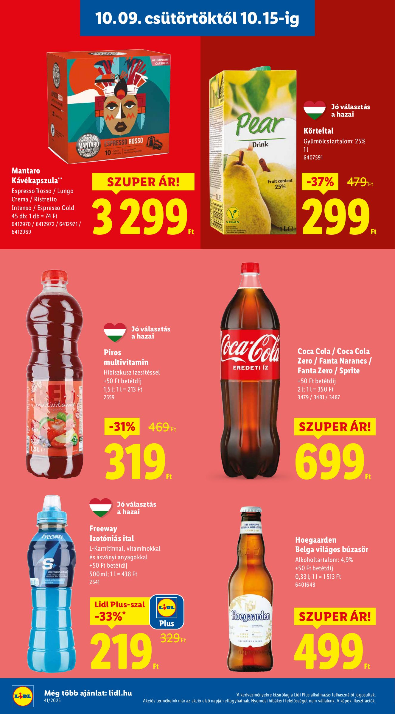 lidl - Lidl akciós újság, érvényes 10.09. - 10.15. - page: 14