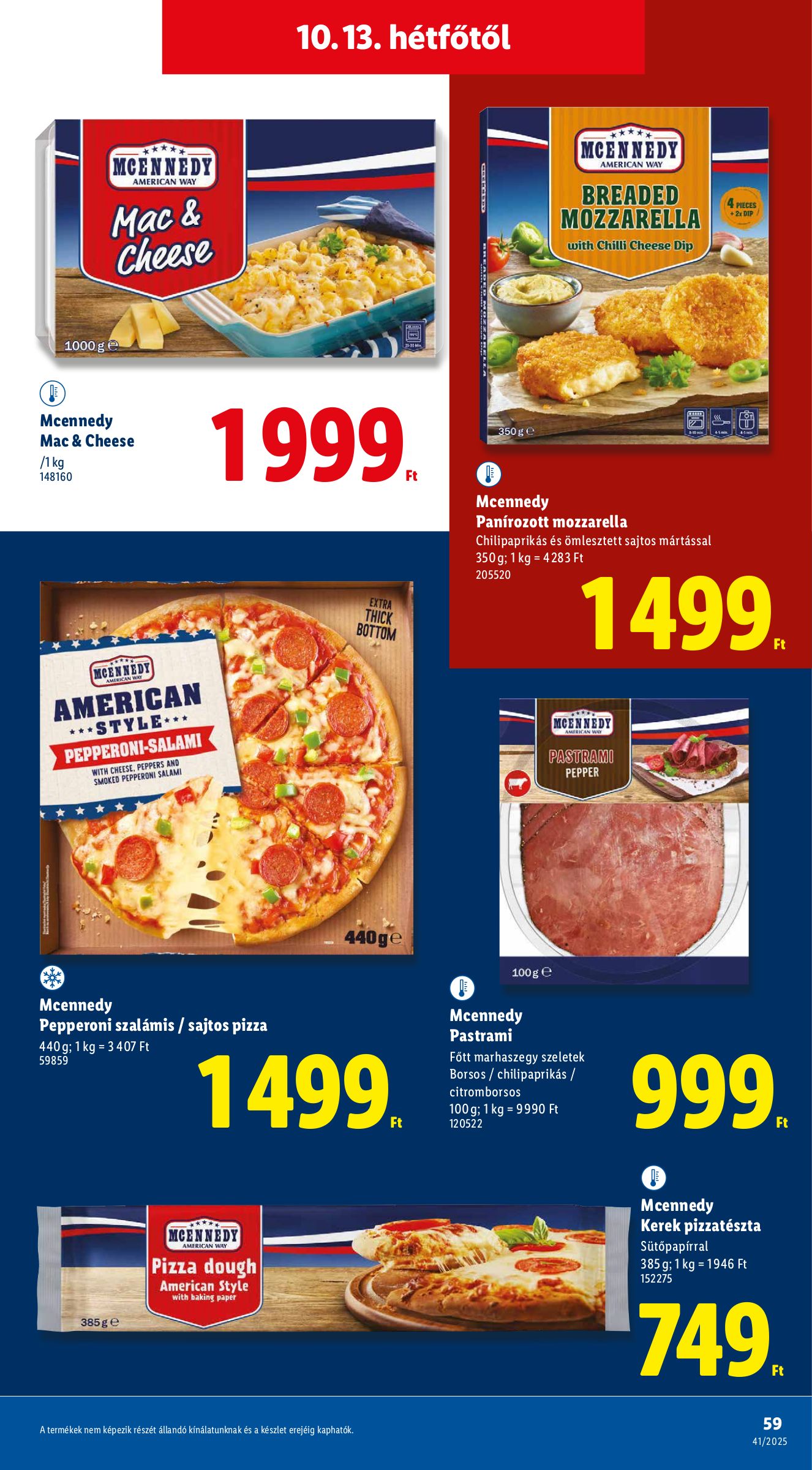 lidl - Lidl akciós újság, érvényes 10.09. - 10.15. - page: 59
