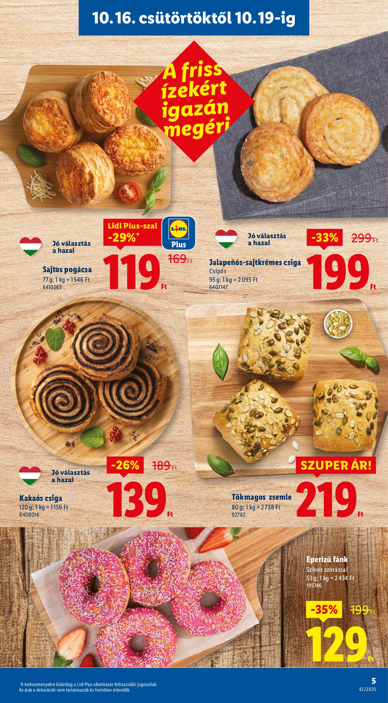 lidl - Lidl akciós újság, érvényes 10.16. - 10.22. - page: 5 lidl - Lidl akciós újság, érvényes 10.16. - 10.22. - page: 5