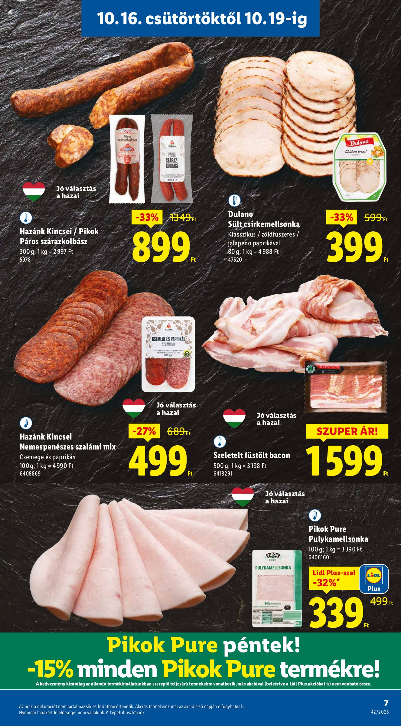 lidl - Lidl akciós újság, érvényes 10.16. - 10.22. - page: 7 lidl - Lidl akciós újság, érvényes 10.16. - 10.22. - page: 7