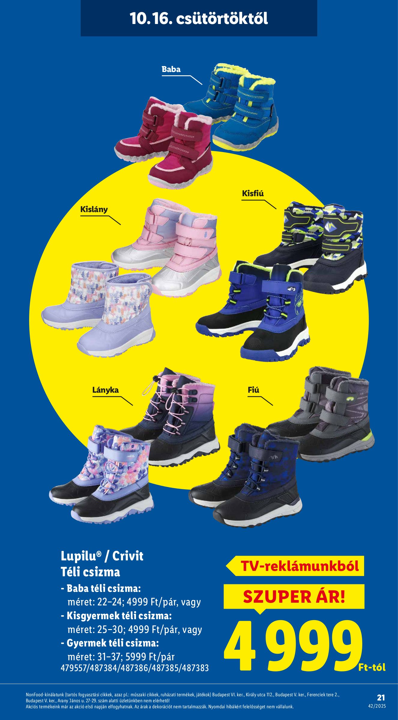 lidl - Lidl akciós újság, érvényes 10.16. - 10.22. - page: 21 lidl - Lidl akciós újság, érvényes 10.16. - 10.22. - page: 21