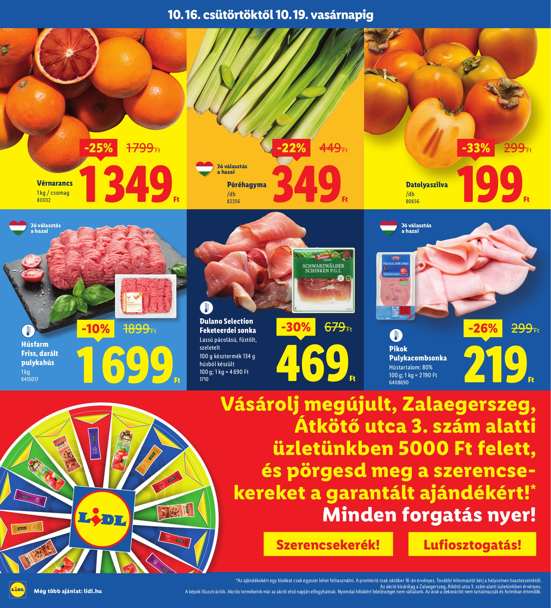 lidl - Lidl - Zalaegerszeg akciós újság, érvényes 10.16. - 10.19. - page: 2