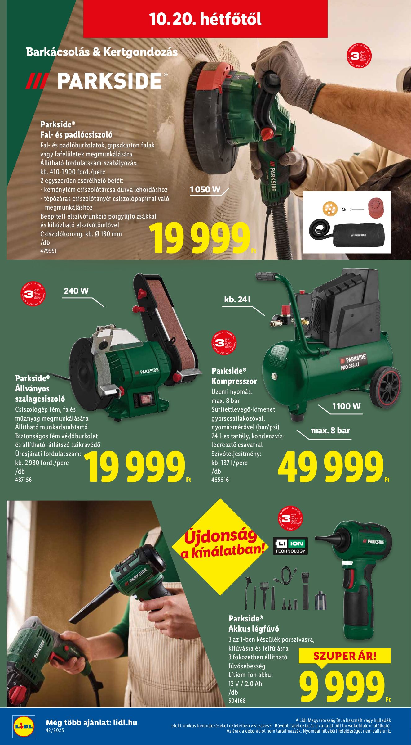 lidl - Lidl - Nonfood akciós újság, érvényes 10.16. - 10.22. - page: 18