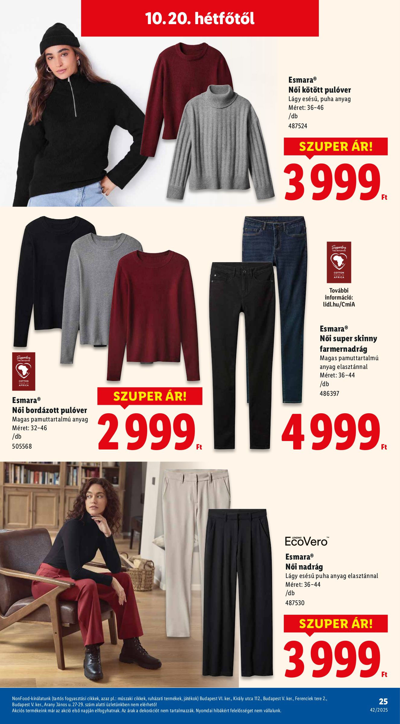 lidl - Lidl - Nonfood akciós újság, érvényes 10.16. - 10.22. - page: 25