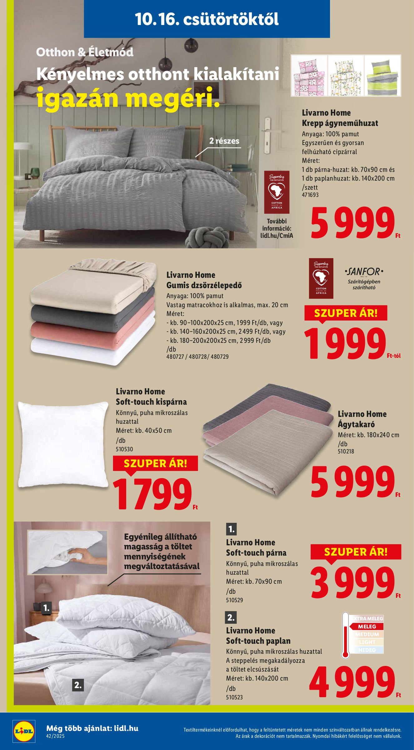 lidl - Lidl - Nonfood akciós újság, érvényes 10.16. - 10.22. - page: 10