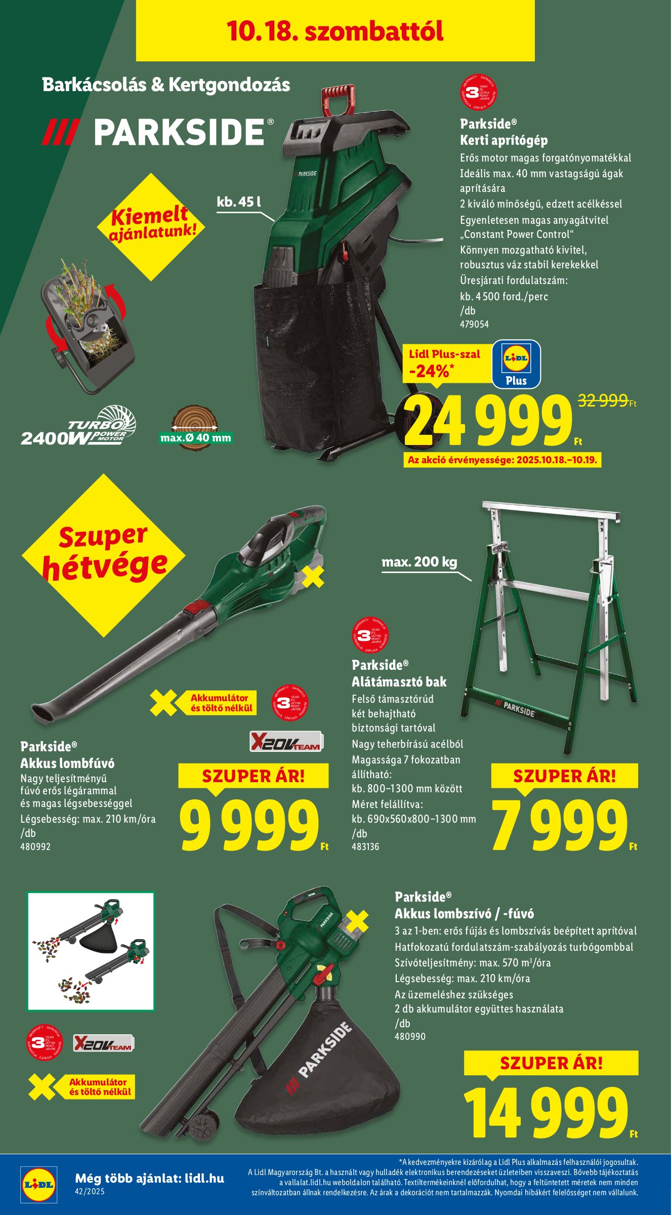 lidl - Lidl - Nonfood akciós újság, érvényes 10.16. - 10.22. - page: 16