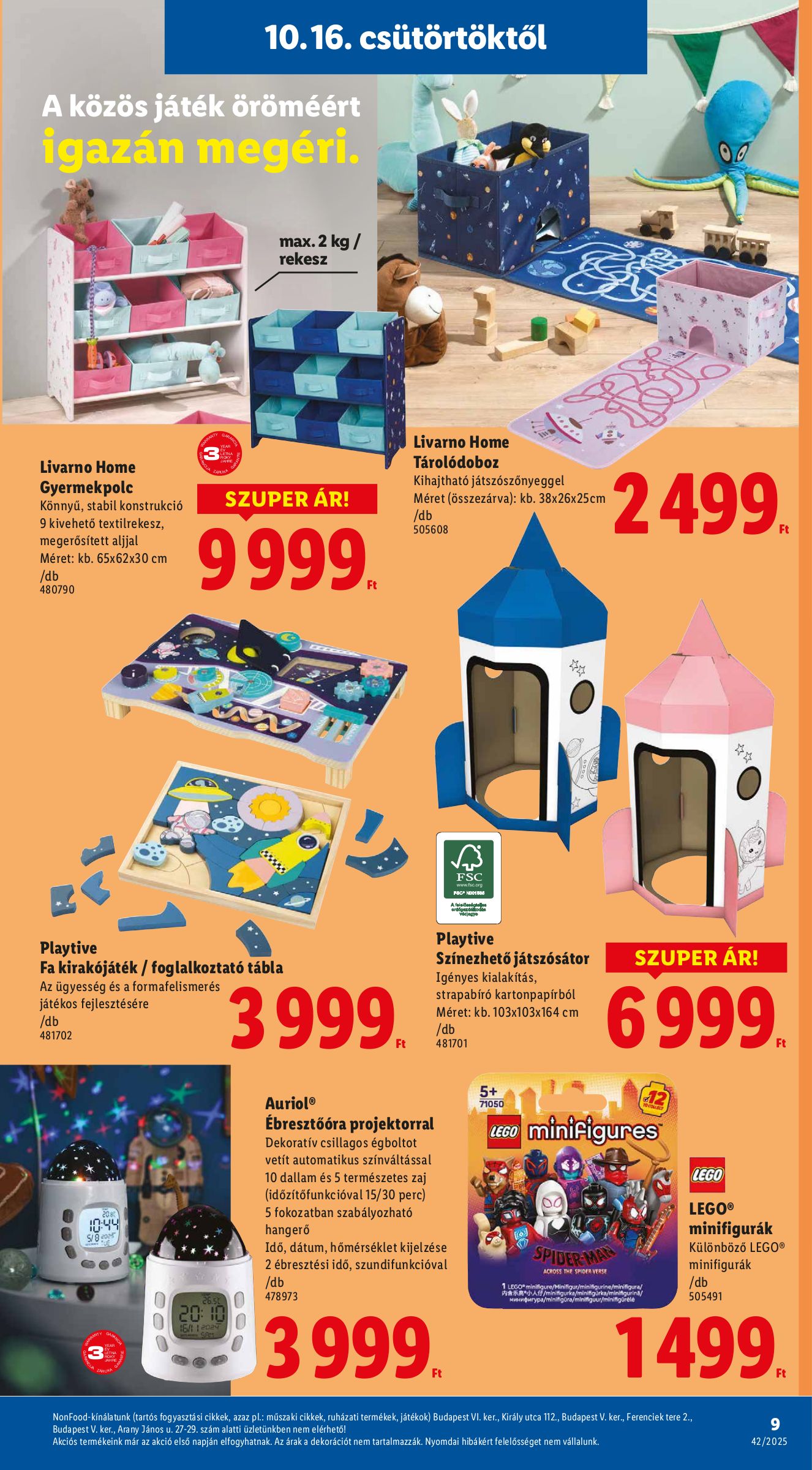lidl - Lidl - Nonfood akciós újság, érvényes 10.16. - 10.22. - page: 9