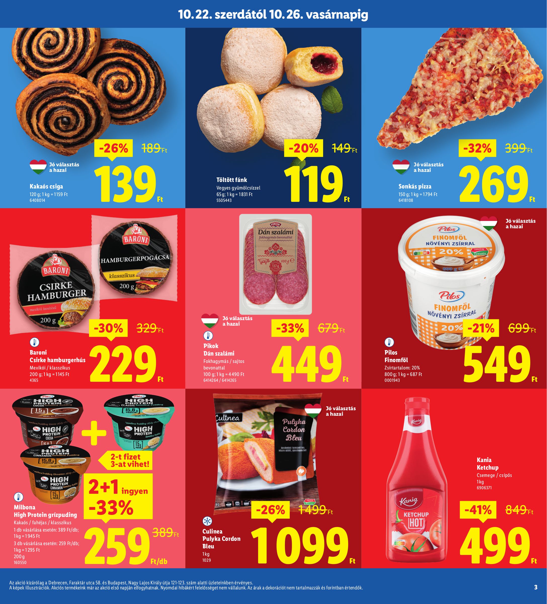 lidl - Lidl - Debrecen akciós újság, érvényes 10.22. - 10.26. - page: 3