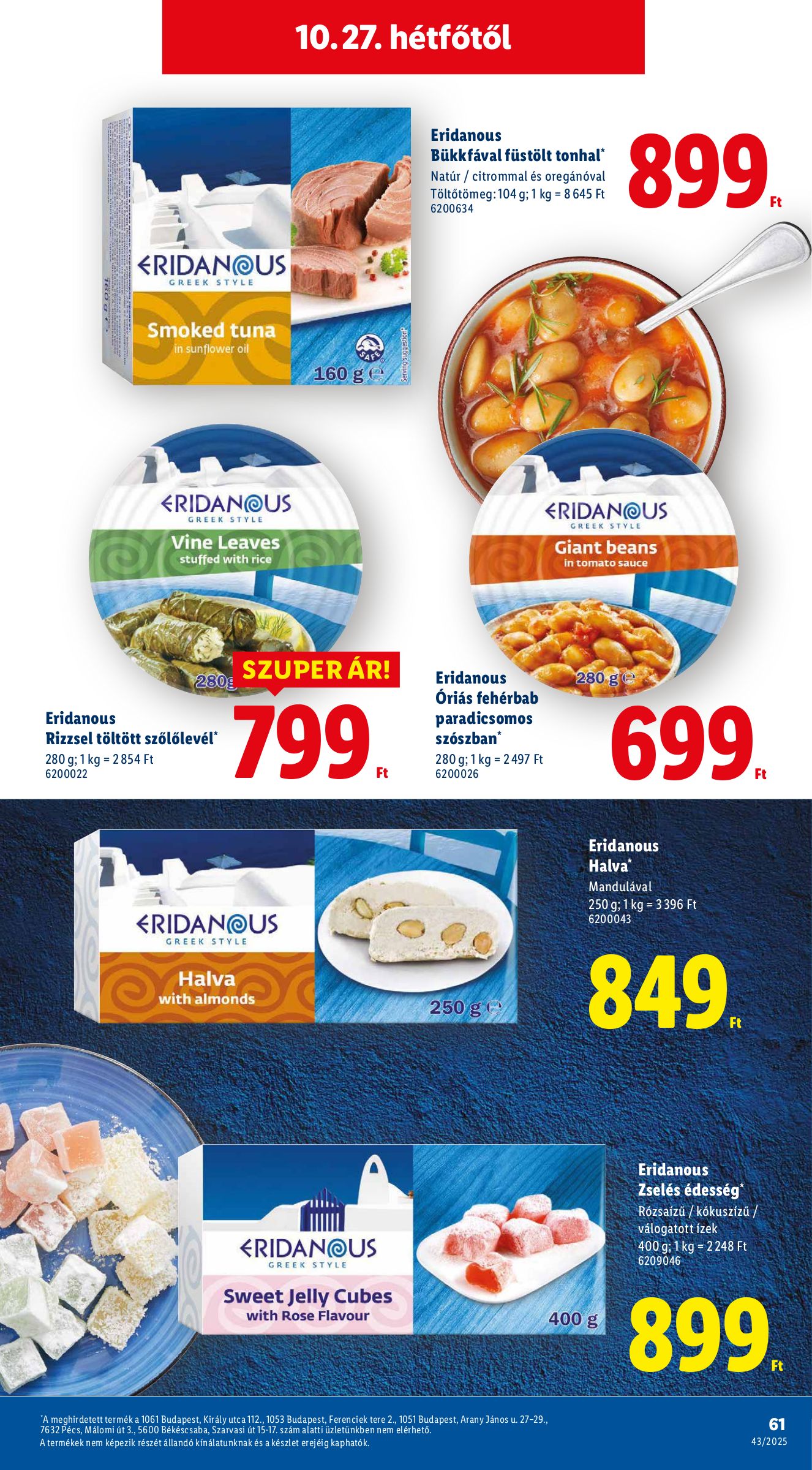 lidl - Lidl akciós újság, érvényes 10.22. - 10.29. - page: 61 lidl - Lidl akciós újság, érvényes 10.22. - 10.29. - page: 61