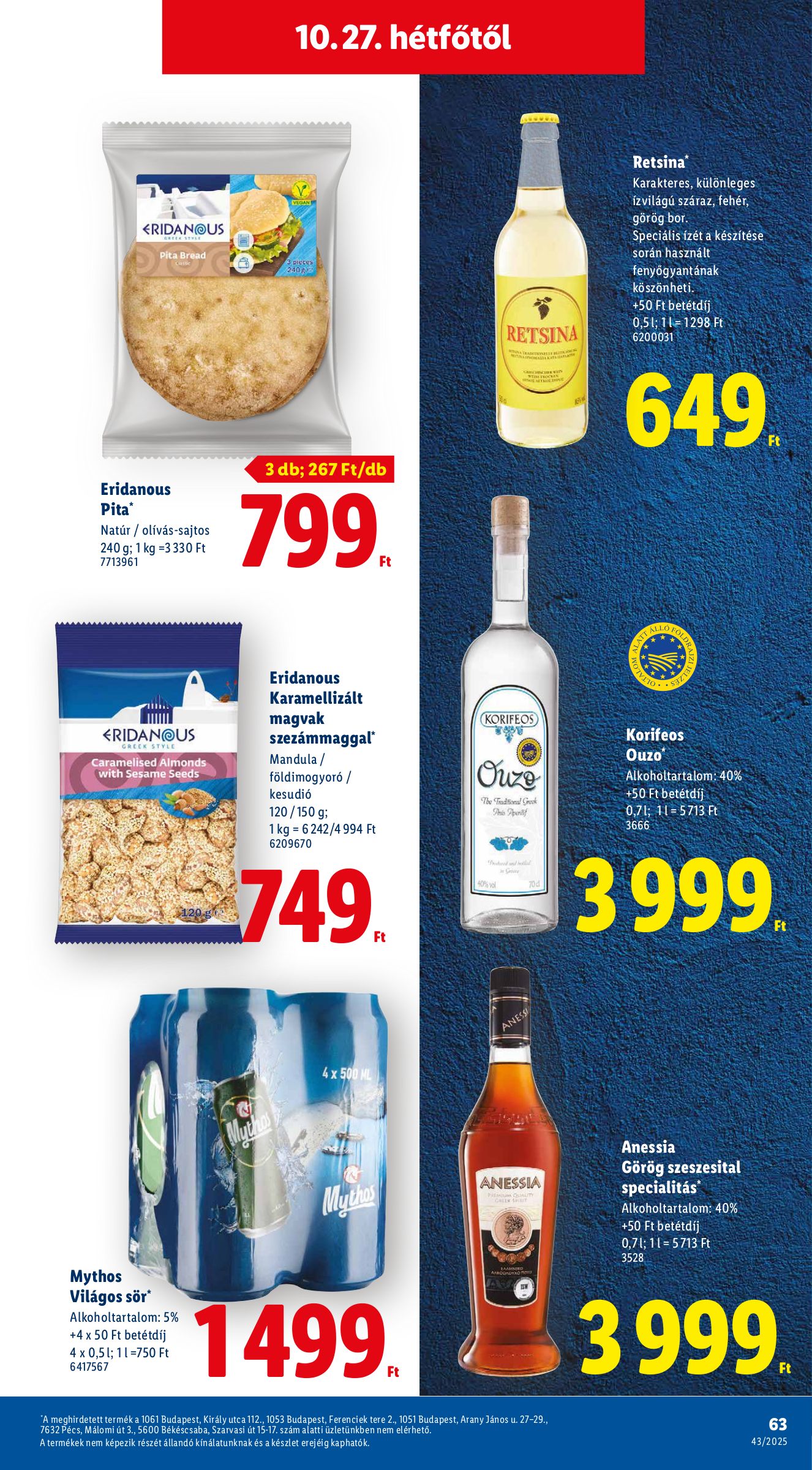 lidl - Lidl akciós újság, érvényes 10.22. - 10.29. - page: 63 lidl - Lidl akciós újság, érvényes 10.22. - 10.29. - page: 63