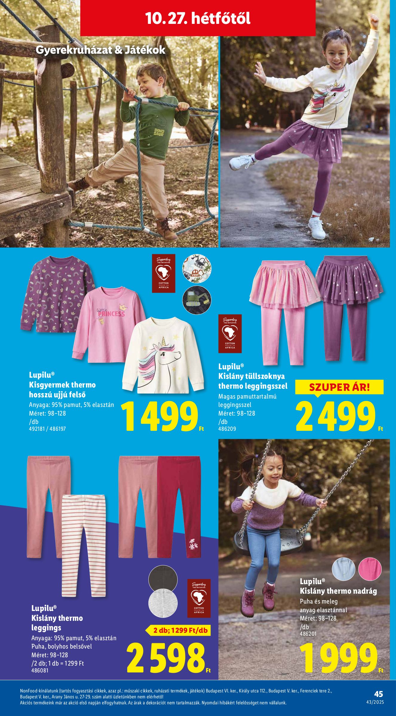 lidl - Lidl akciós újság, érvényes 10.22. - 10.29. - page: 45 lidl - Lidl akciós újság, érvényes 10.22. - 10.29. - page: 45