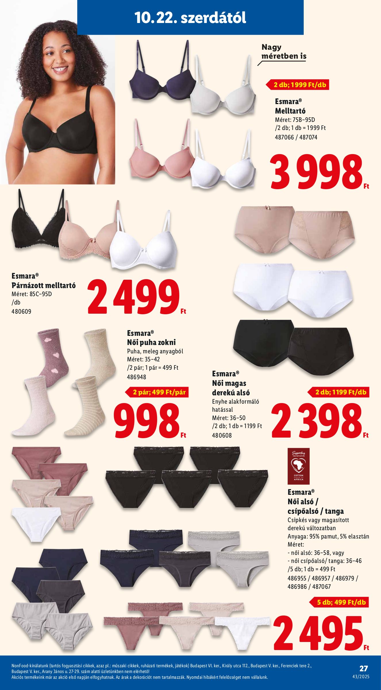 lidl - Lidl akciós újság, érvényes 10.22. - 10.29. - page: 27 lidl - Lidl akciós újság, érvényes 10.22. - 10.29. - page: 27