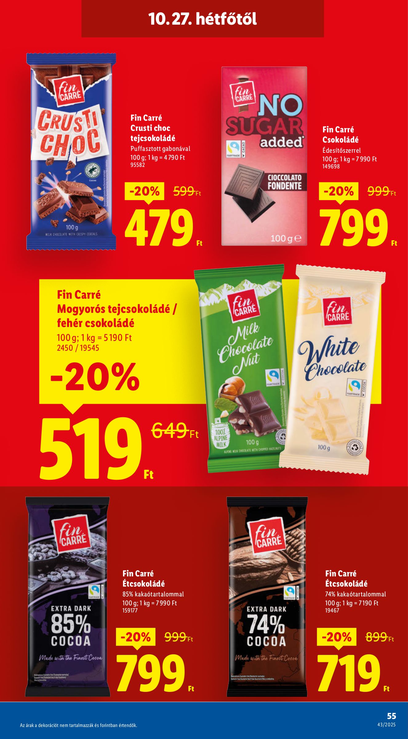 lidl - Lidl akciós újság, érvényes 10.22. - 10.29. - page: 55 lidl - Lidl akciós újság, érvényes 10.22. - 10.29. - page: 55