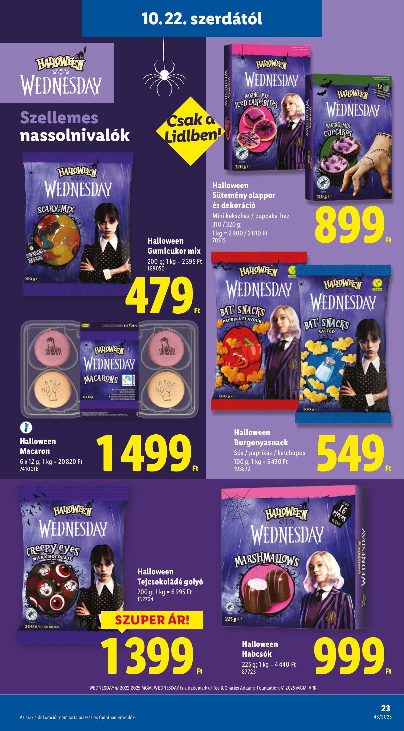 lidl - Lidl akciós újság, érvényes 10.22. - 10.29. - page: 23 lidl - Lidl akciós újság, érvényes 10.22. - 10.29. - page: 23