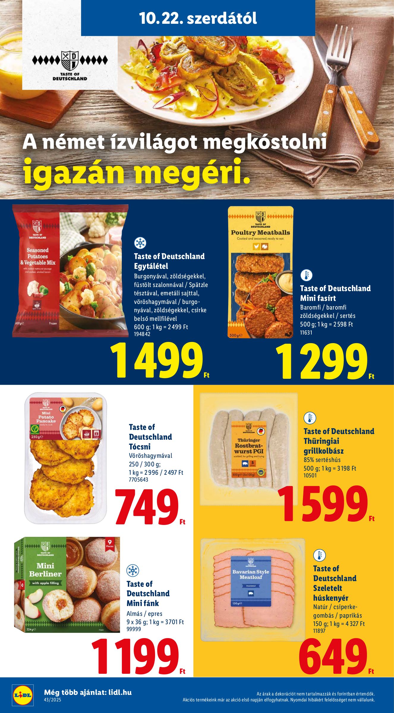 lidl - Lidl akciós újság, érvényes 10.22. - 10.29. - page: 20 lidl - Lidl akciós újság, érvényes 10.22. - 10.29. - page: 20