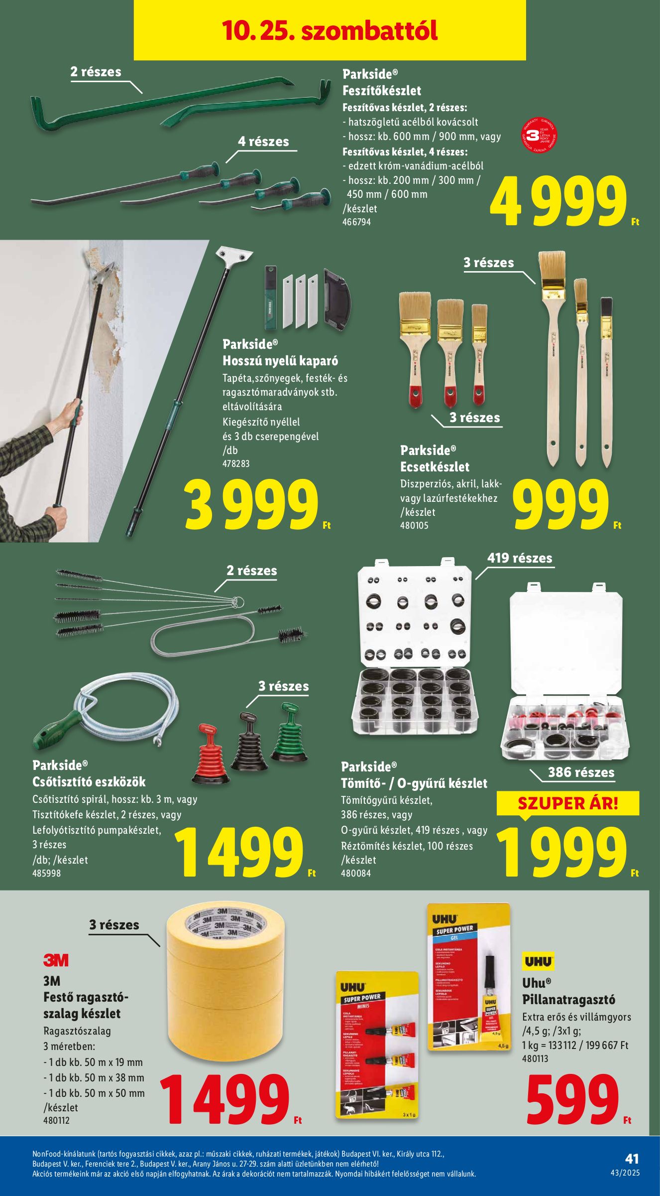 lidl - Lidl akciós újság, érvényes 10.22. - 10.29. - page: 41 lidl - Lidl akciós újság, érvényes 10.22. - 10.29. - page: 41