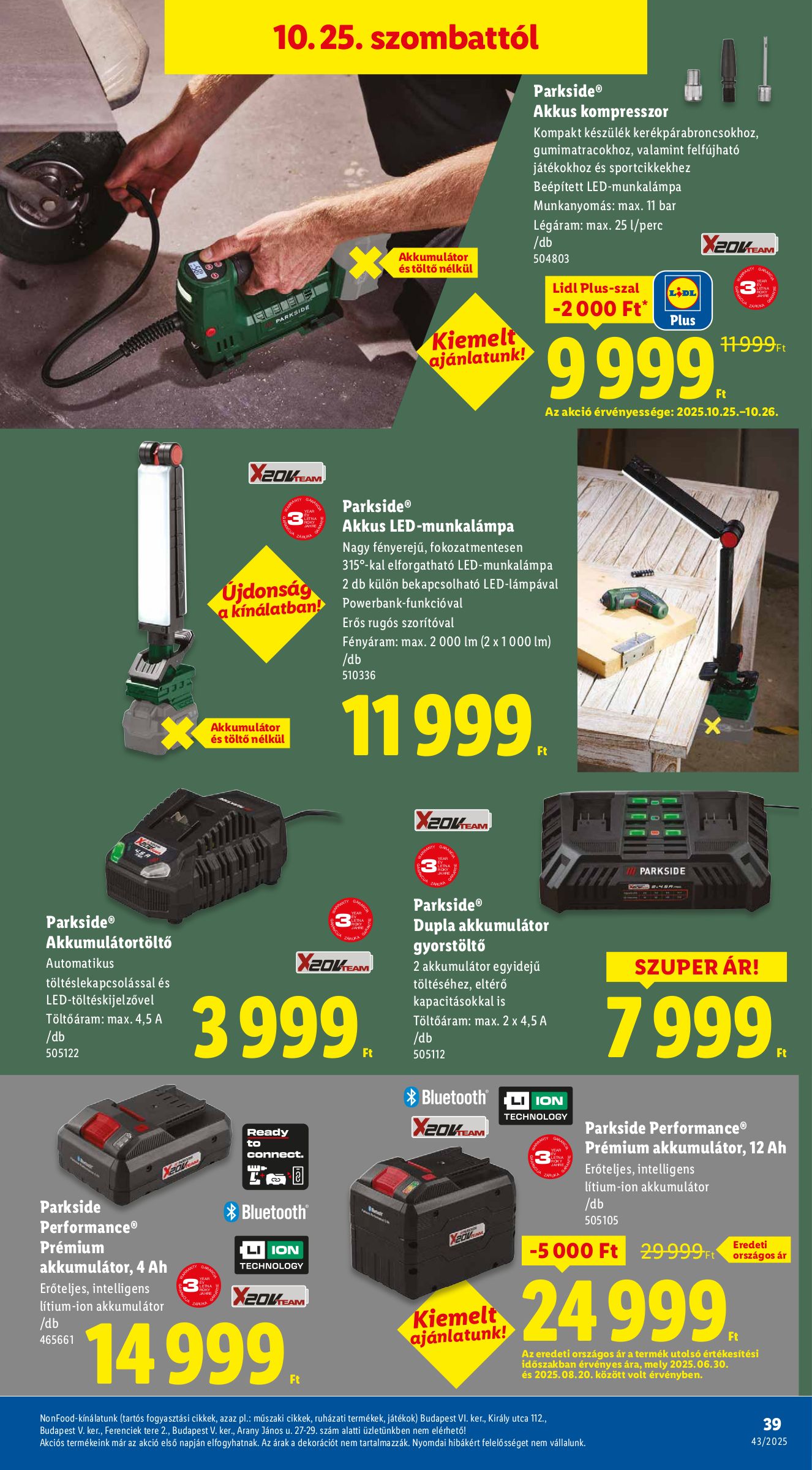 lidl - Lidl akciós újság, érvényes 10.22. - 10.29. - page: 39 lidl - Lidl akciós újság, érvényes 10.22. - 10.29. - page: 39