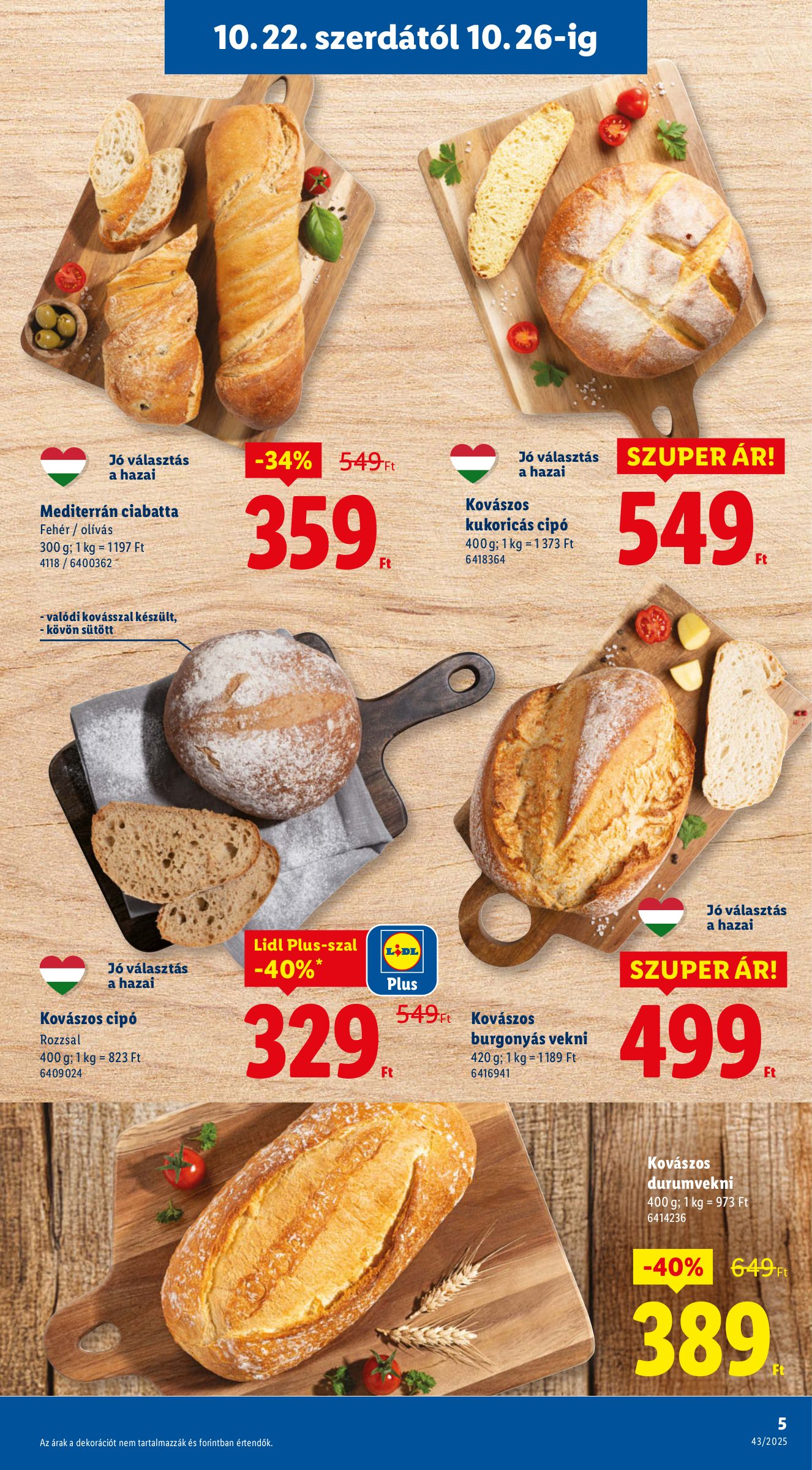 lidl - Lidl akciós újság, érvényes 10.22. - 10.29. - page: 5 lidl - Lidl akciós újság, érvényes 10.22. - 10.29. - page: 5