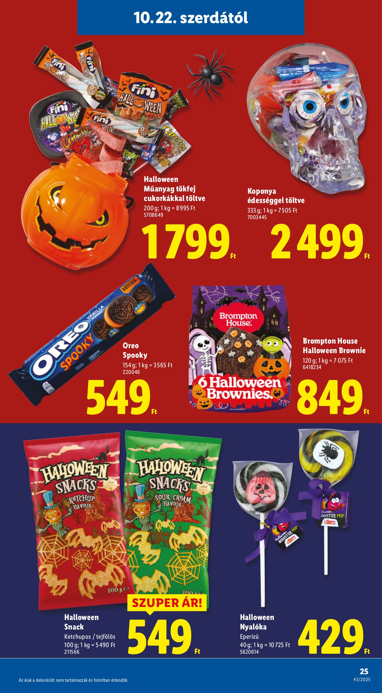 lidl - Lidl akciós újság, érvényes 10.22. - 10.29. - page: 25 lidl - Lidl akciós újság, érvényes 10.22. - 10.29. - page: 25