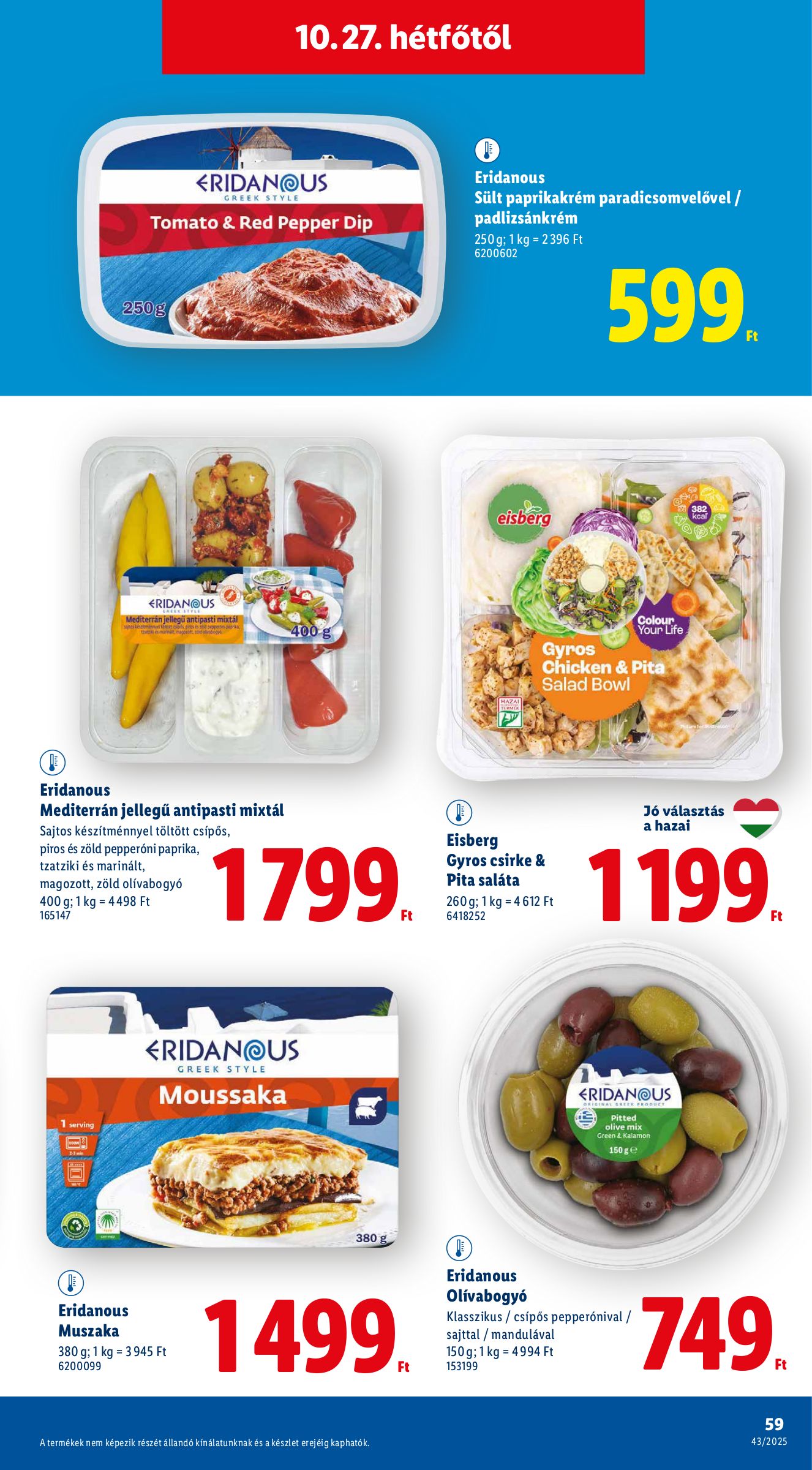 lidl - Lidl akciós újság, érvényes 10.22. - 10.29. - page: 59 lidl - Lidl akciós újság, érvényes 10.22. - 10.29. - page: 59