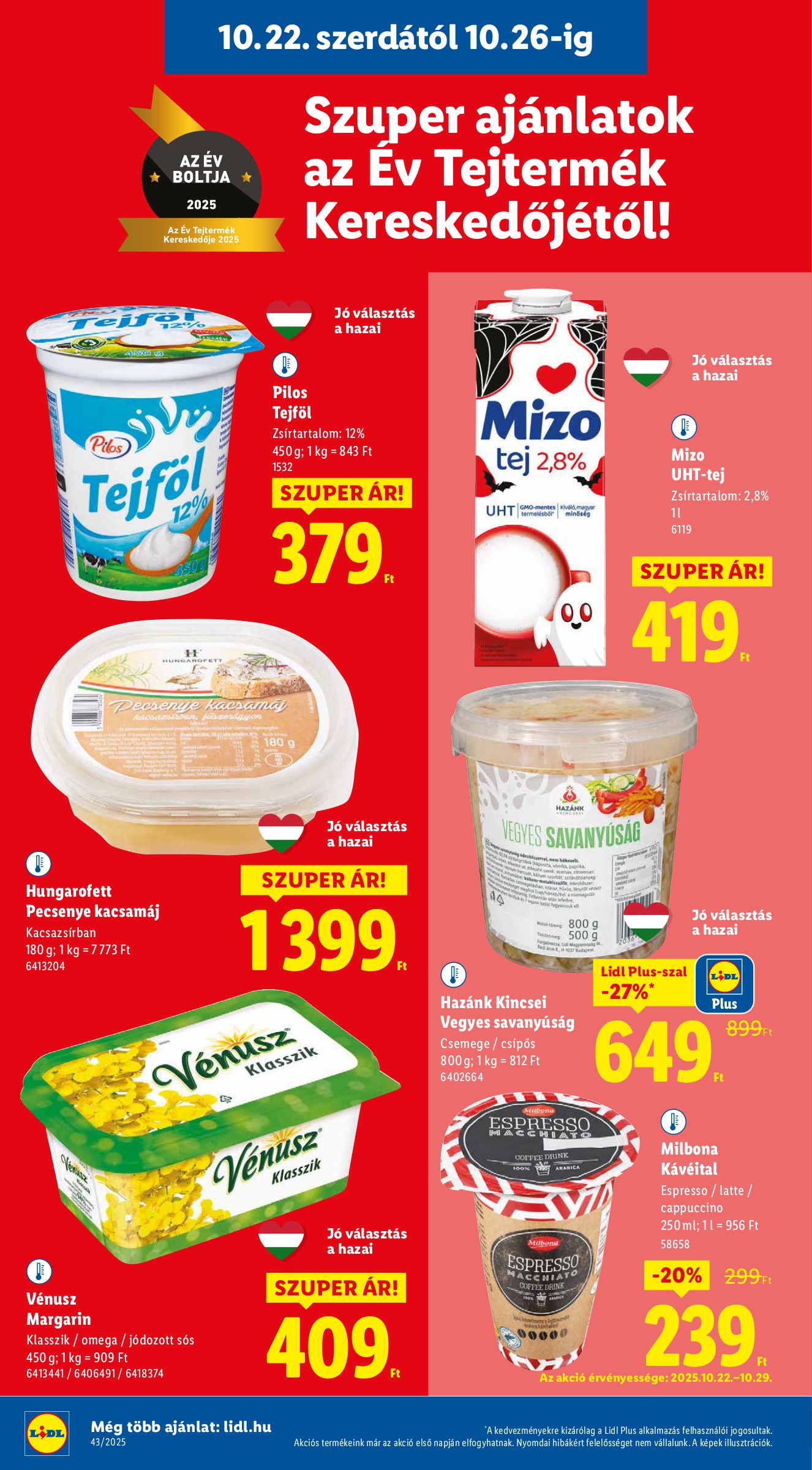 lidl - Lidl akciós újság, érvényes 10.22. - 10.29. - page: 10 lidl - Lidl akciós újság, érvényes 10.22. - 10.29. - page: 10