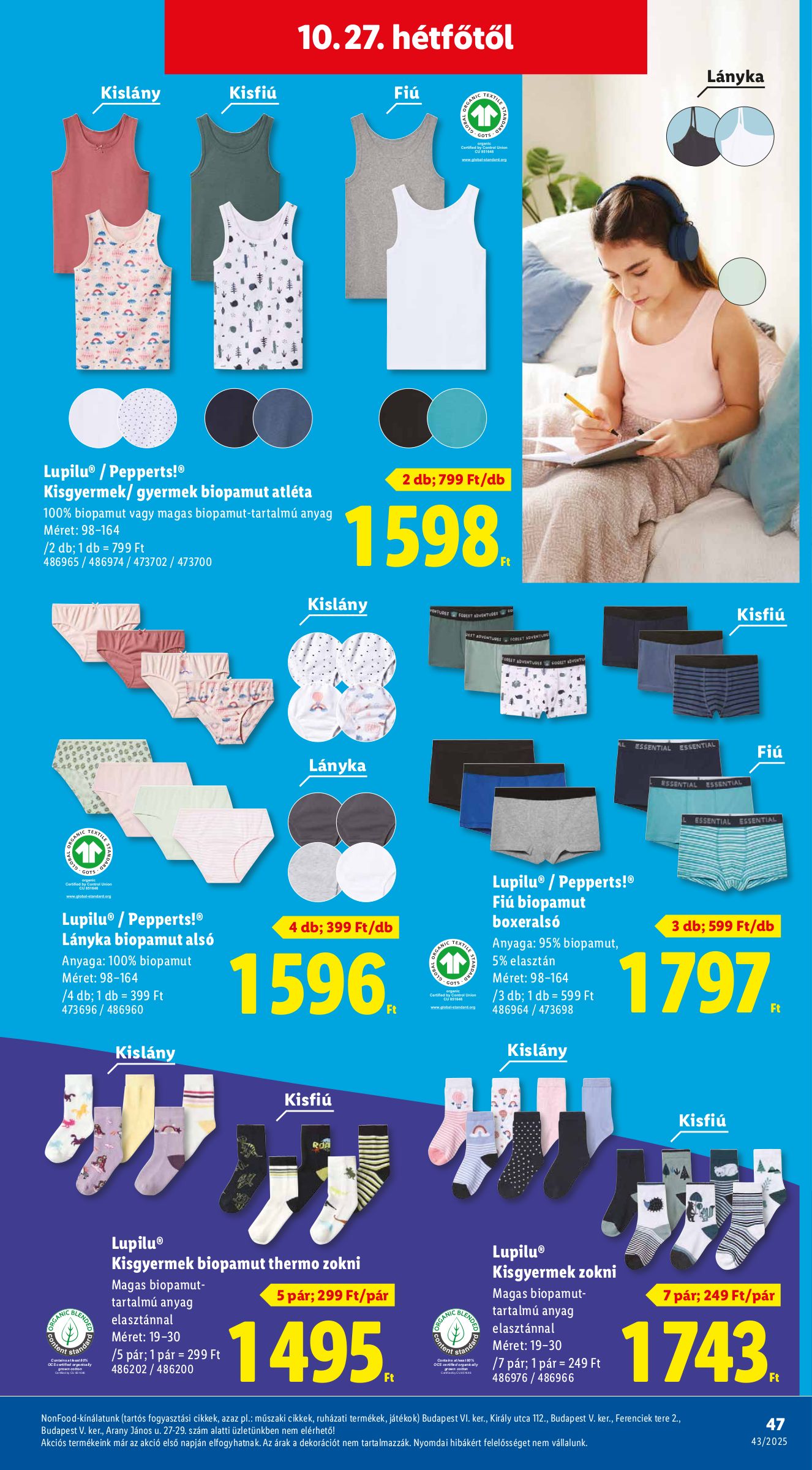 lidl - Lidl akciós újság, érvényes 10.22. - 10.29. - page: 47 lidl - Lidl akciós újság, érvényes 10.22. - 10.29. - page: 47