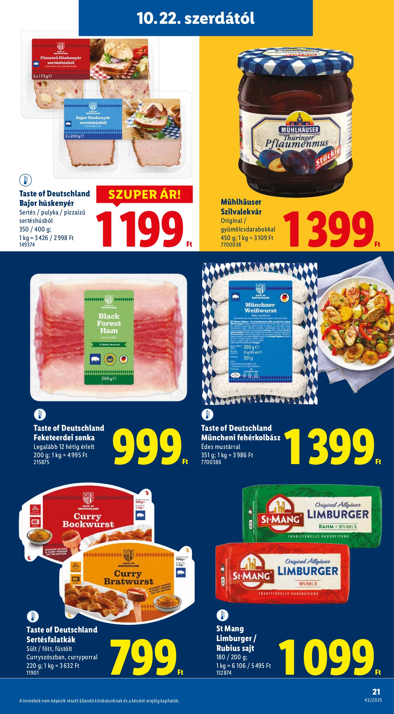 lidl - Lidl akciós újság, érvényes 10.22. - 10.29. - page: 21 lidl - Lidl akciós újság, érvényes 10.22. - 10.29. - page: 21