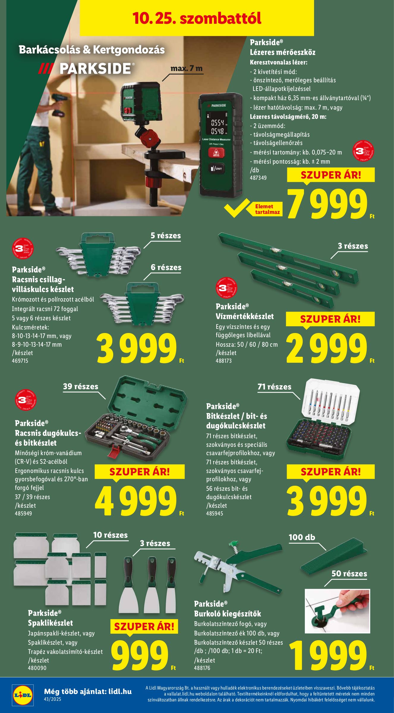 lidl - Lidl akciós újság, érvényes 10.22. - 10.29. - page: 40 lidl - Lidl akciós újság, érvényes 10.22. - 10.29. - page: 40