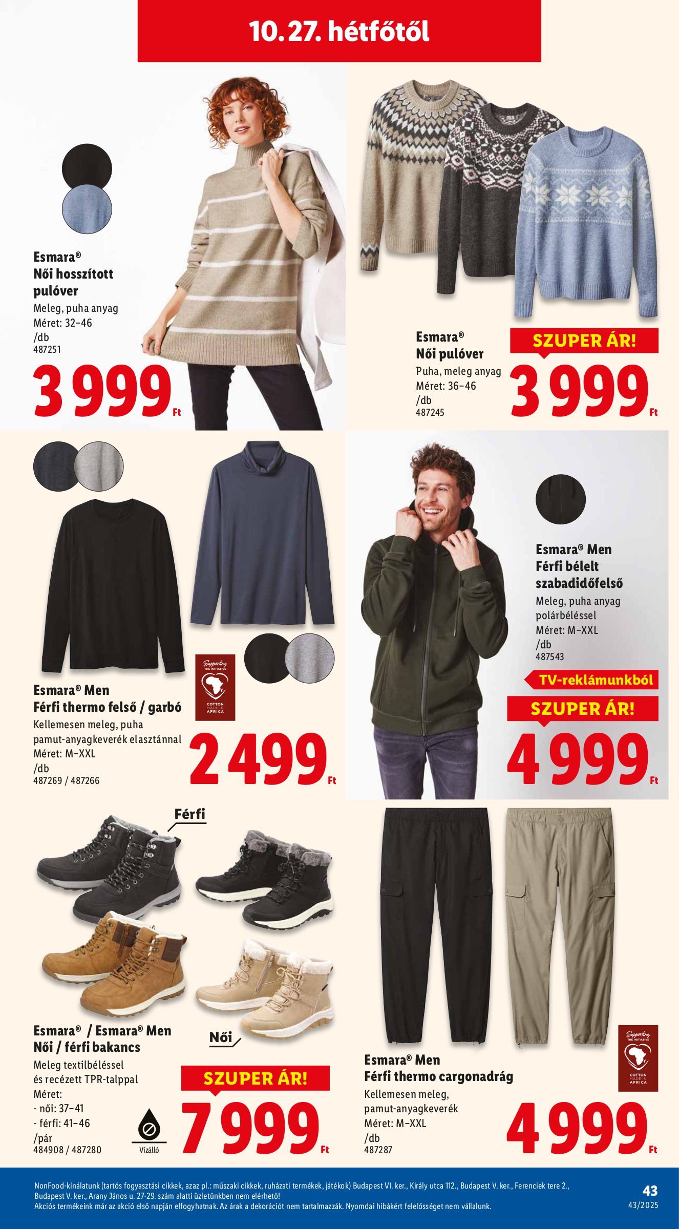 lidl - Lidl akciós újság, érvényes 10.22. - 10.29. - page: 43 lidl - Lidl akciós újság, érvényes 10.22. - 10.29. - page: 43