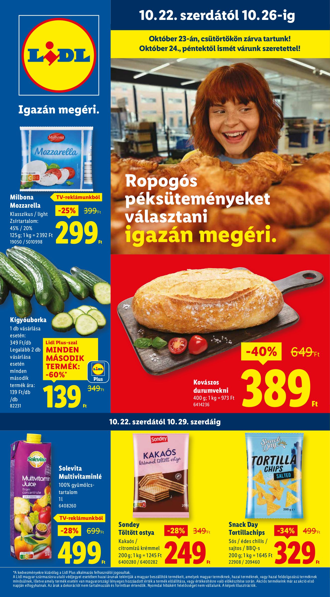 lidl - Lidl akciós újság, érvényes 10.22. - 10.29.