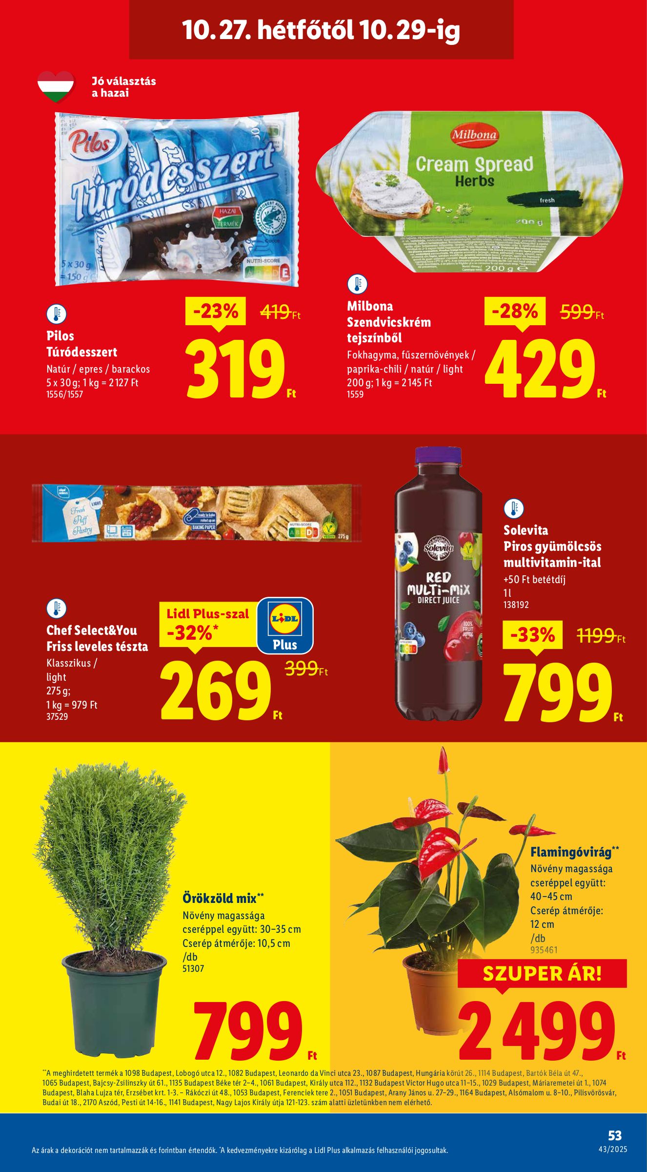 lidl - Lidl akciós újság, érvényes 10.22. - 10.29. - page: 53 lidl - Lidl akciós újság, érvényes 10.22. - 10.29. - page: 53