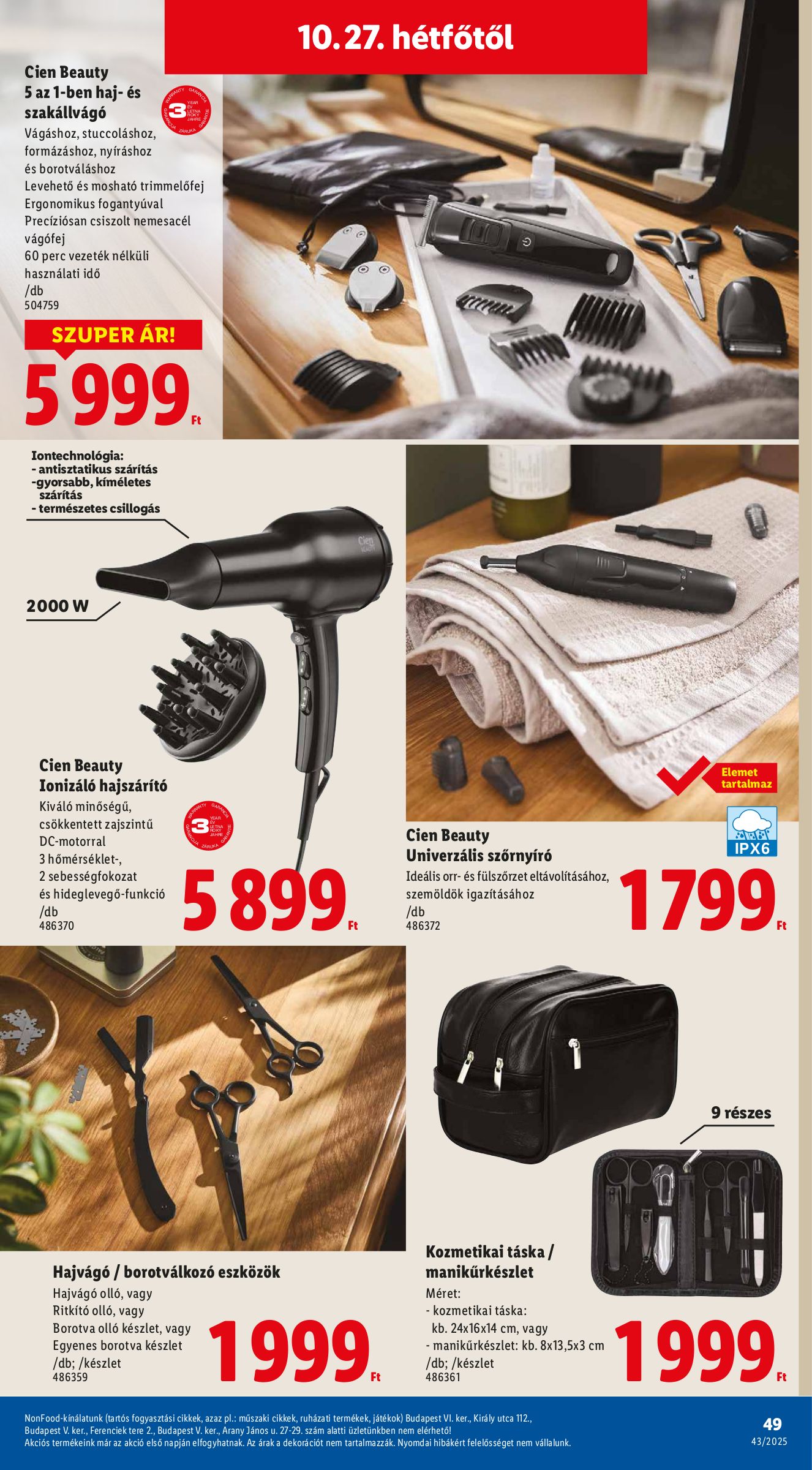 lidl - Lidl akciós újság, érvényes 10.22. - 10.29. - page: 49 lidl - Lidl akciós újság, érvényes 10.22. - 10.29. - page: 49