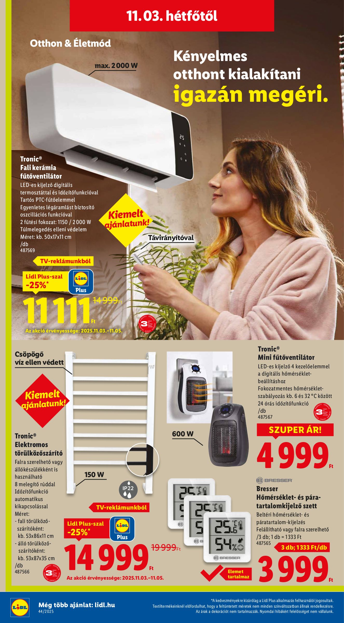lidl - Lidl - Non Food akciós újság, érvényes 10.30. - 11.05. - page: 12