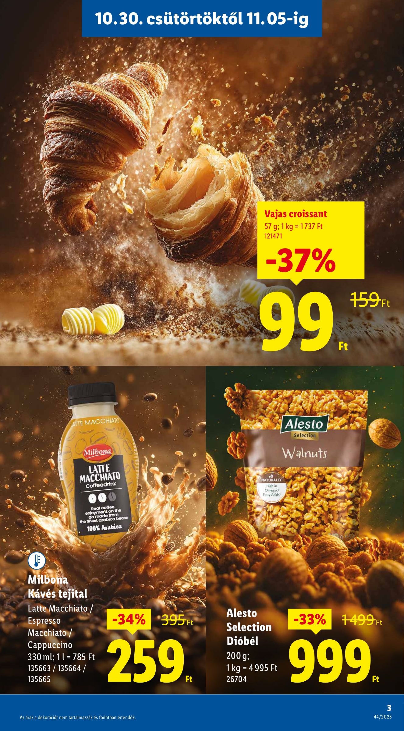 lidl - Lidl akciós újság, érvényes 10.30. - 11.05. - page: 3 lidl - Lidl akciós újság, érvényes 10.30. - 11.05. - page: 3