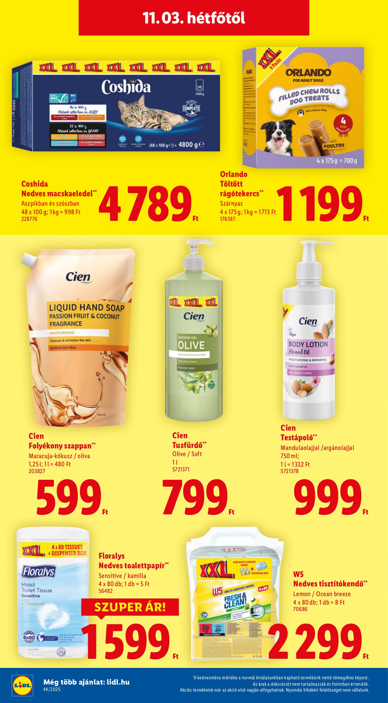 lidl - Lidl akciós újság, érvényes 10.30. - 11.05. - page: 64 lidl - Lidl akciós újság, érvényes 10.30. - 11.05. - page: 64