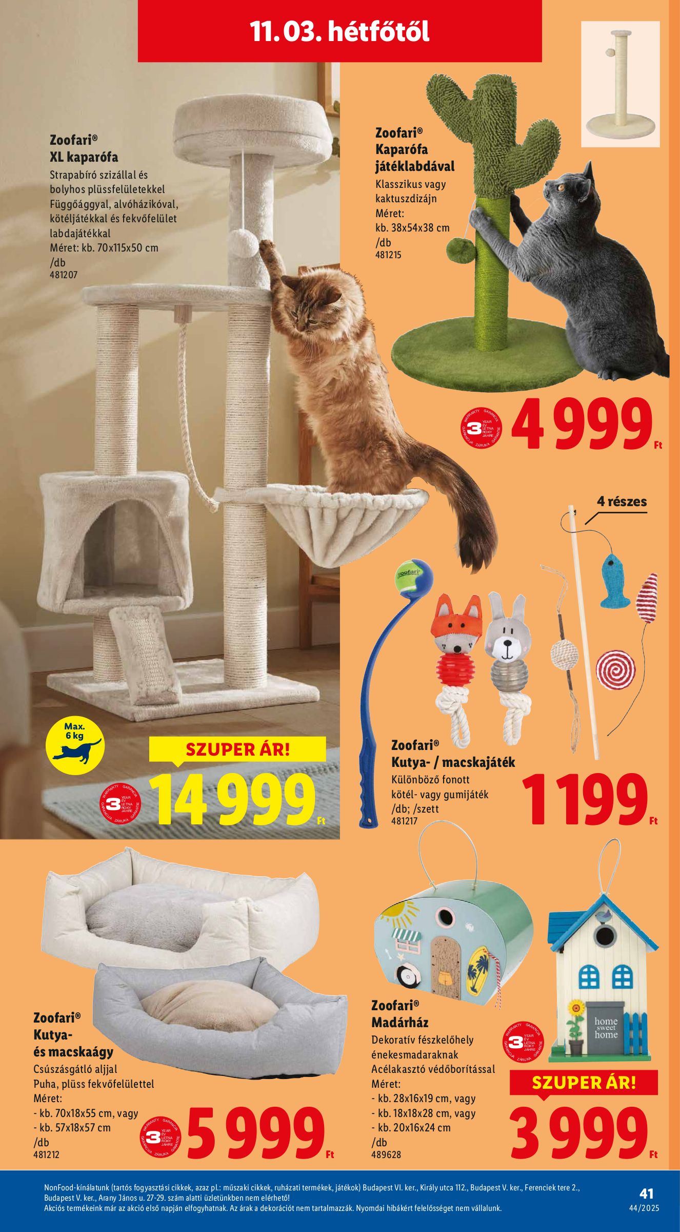 lidl - Lidl akciós újság, érvényes 10.30. - 11.05. - page: 41 lidl - Lidl akciós újság, érvényes 10.30. - 11.05. - page: 41