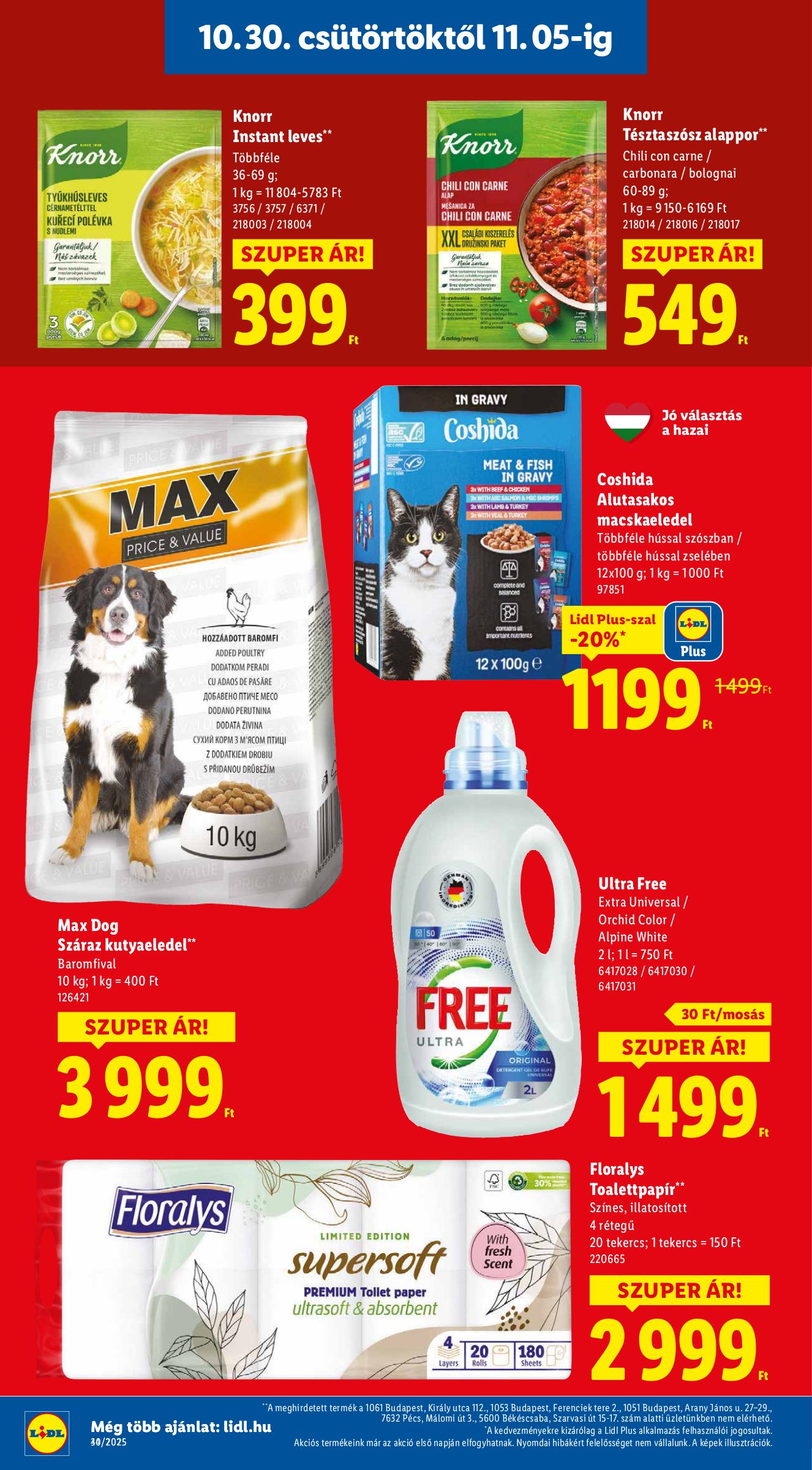 lidl - Lidl akciós újság, érvényes 10.30. - 11.05. - page: 12 lidl - Lidl akciós újság, érvényes 10.30. - 11.05. - page: 12