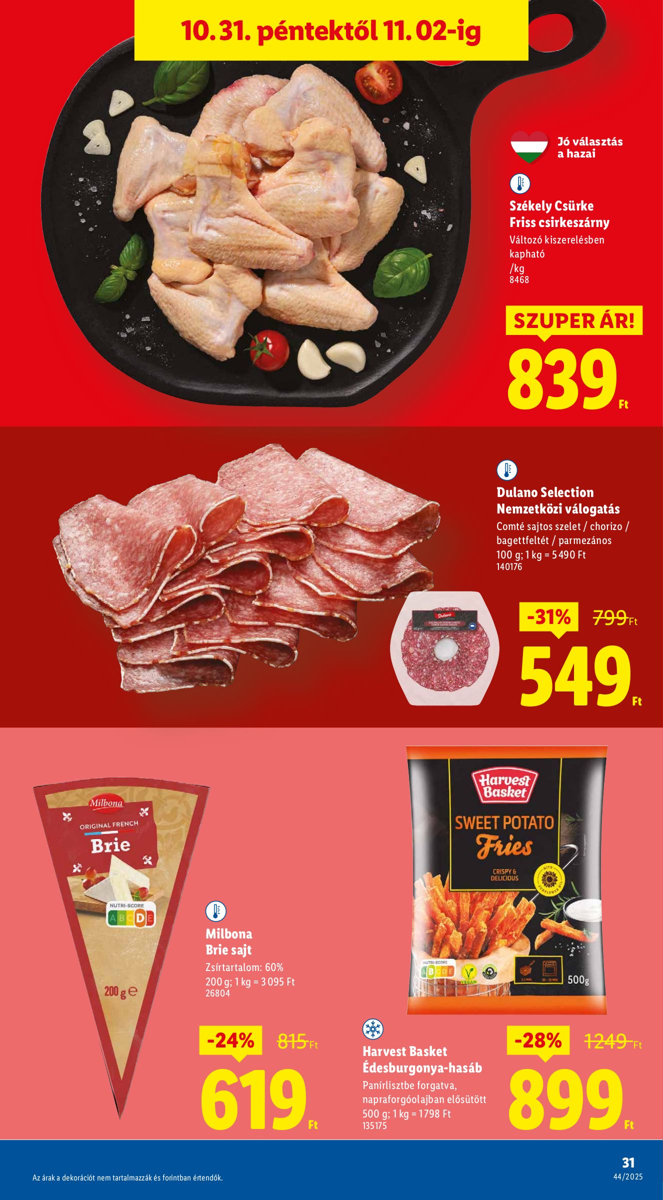 lidl - Lidl akciós újság, érvényes 10.30. - 11.05. - page: 31 lidl - Lidl akciós újság, érvényes 10.30. - 11.05. - page: 31